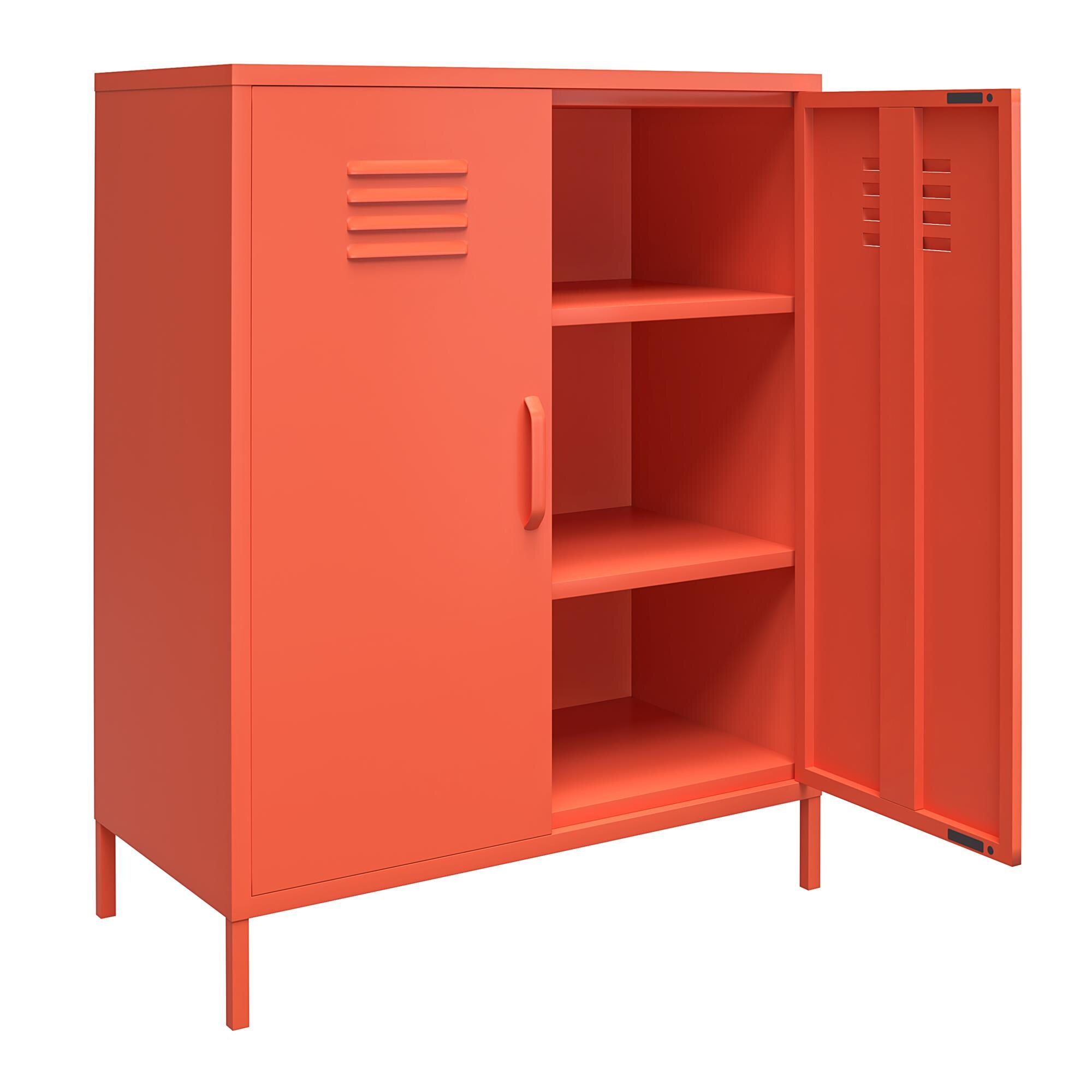 XSSS-ZC Acrylic Shelves, Acrylic Lockers, Home Transparent Cabinets, Living  Room Storage Cabinets, Sideboards,Orange