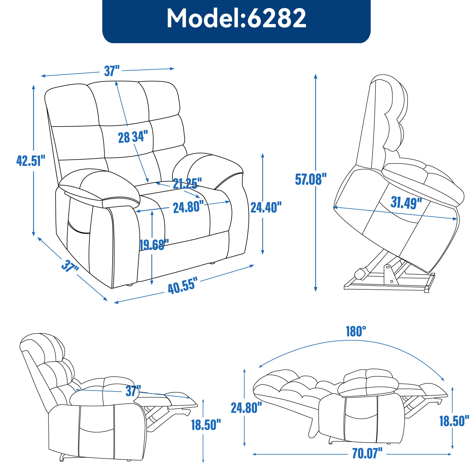Tatayosi RY-4P288620 recliners - View #19