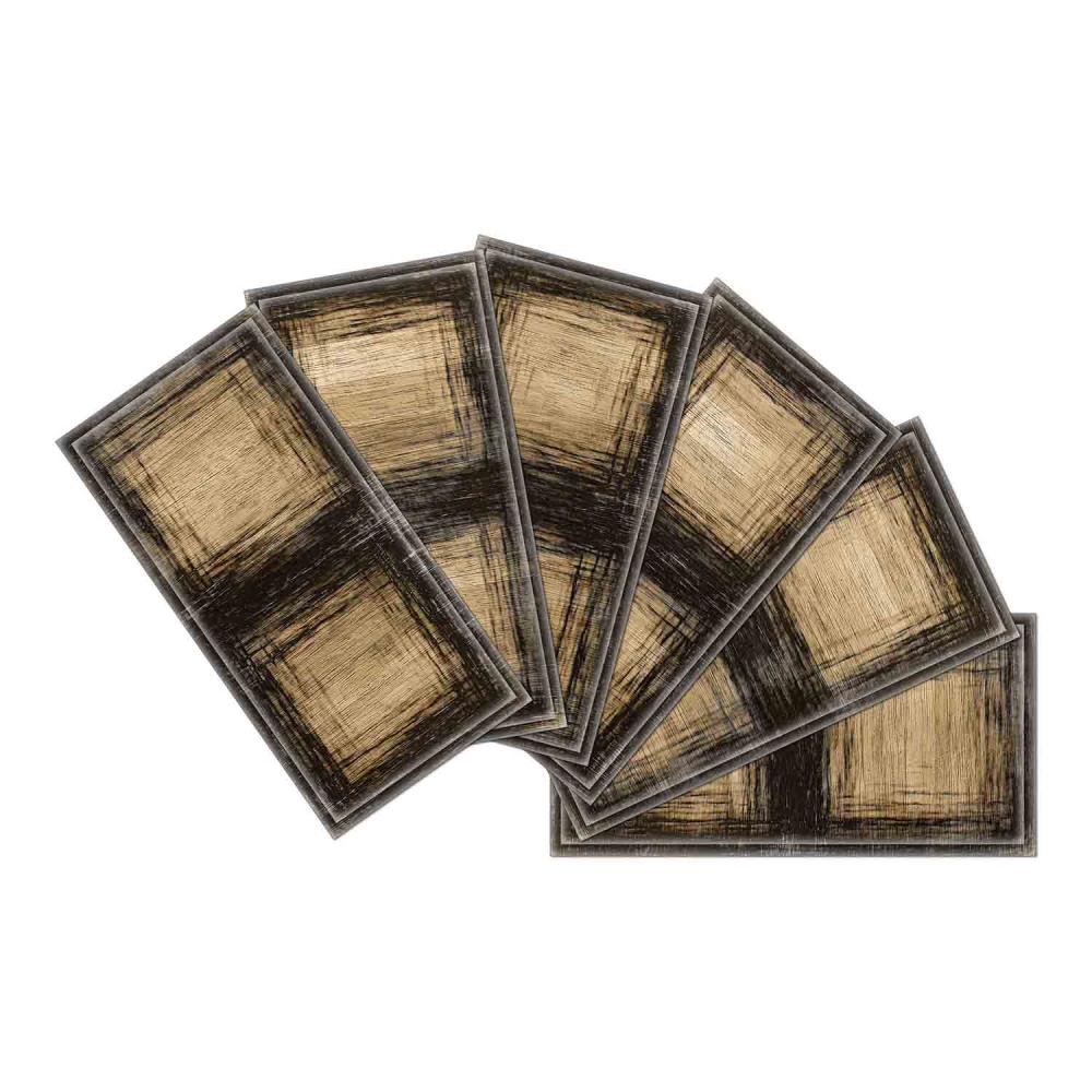 Instant Mosaic 3980101 Upscale Designs 64-Pack Multicolor 3-in x 6-in Glossy Glass Random Wall Tile