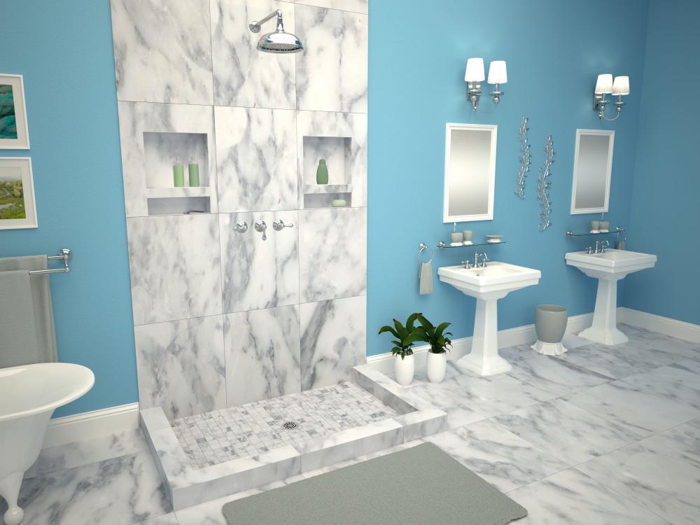 Tile Redi 3772CDT-PVC Shower-Floors - View #6
