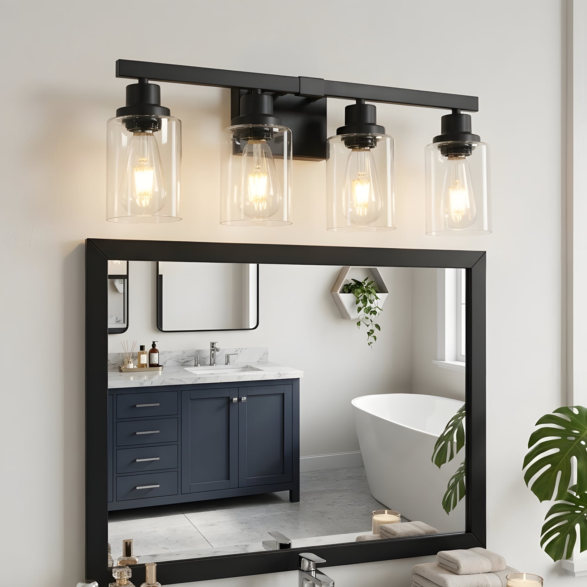Industrial Bathroom Vanity Lightingnull