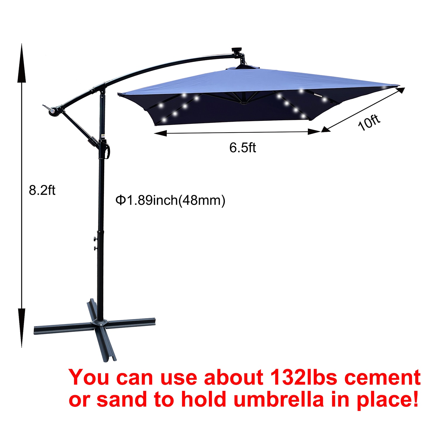 SINOFURN SYA810009GY Umbrellas-2 - View #9