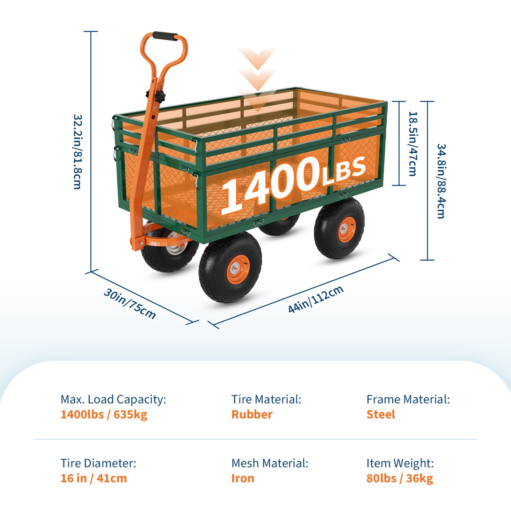Garvee 822200628606 Dump-Cart - View #2