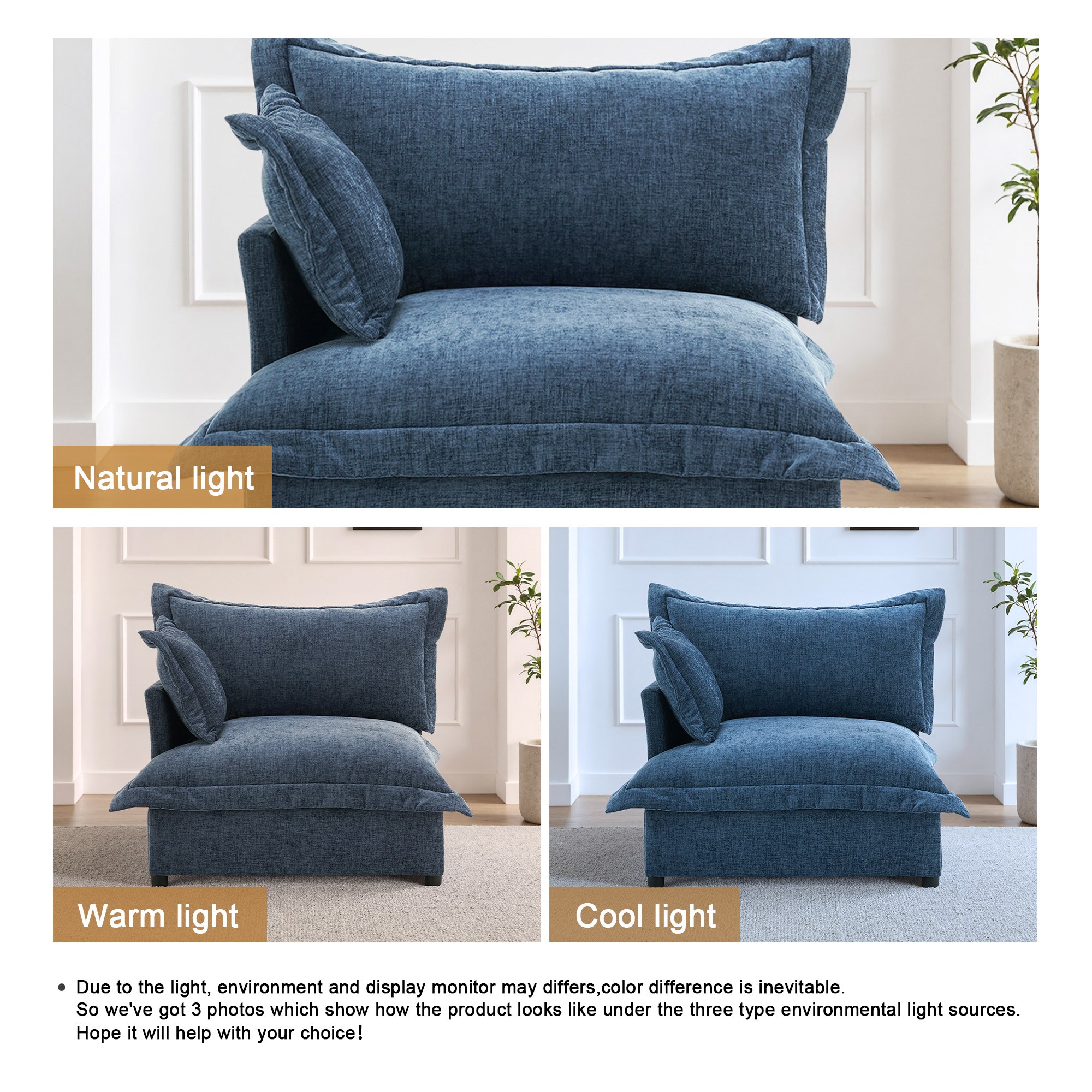 Dreamsidea CS11-NAV-AC-R Sofas-Loveseats - View #4