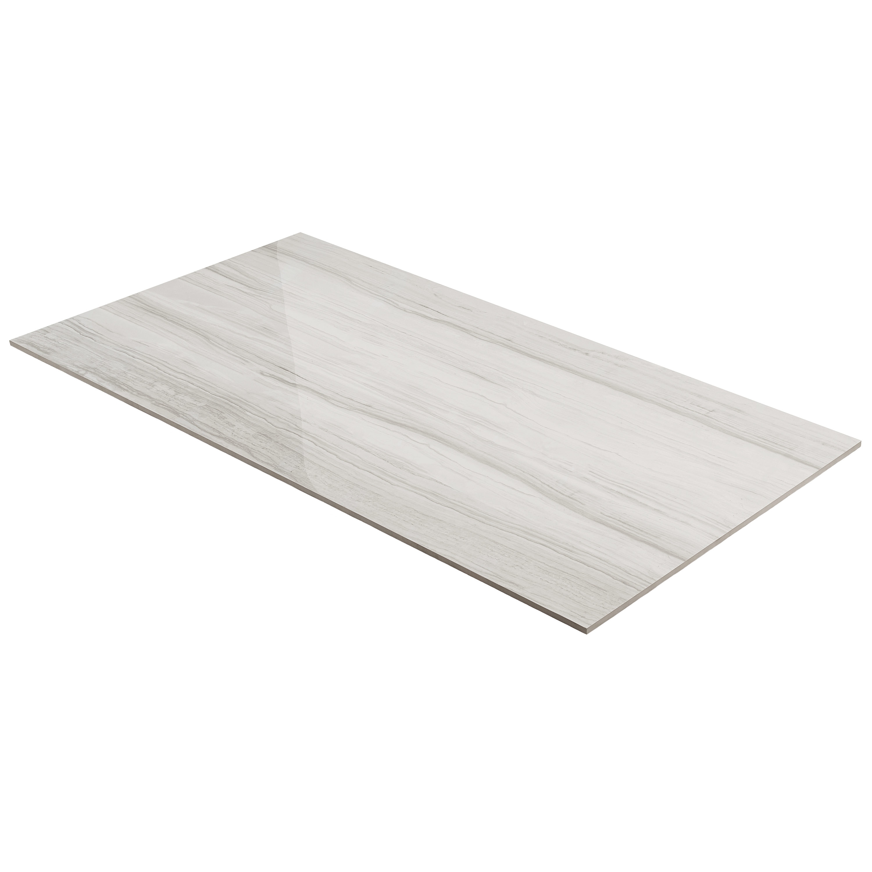 Luminus White Polished Porcelain Large Format Tile