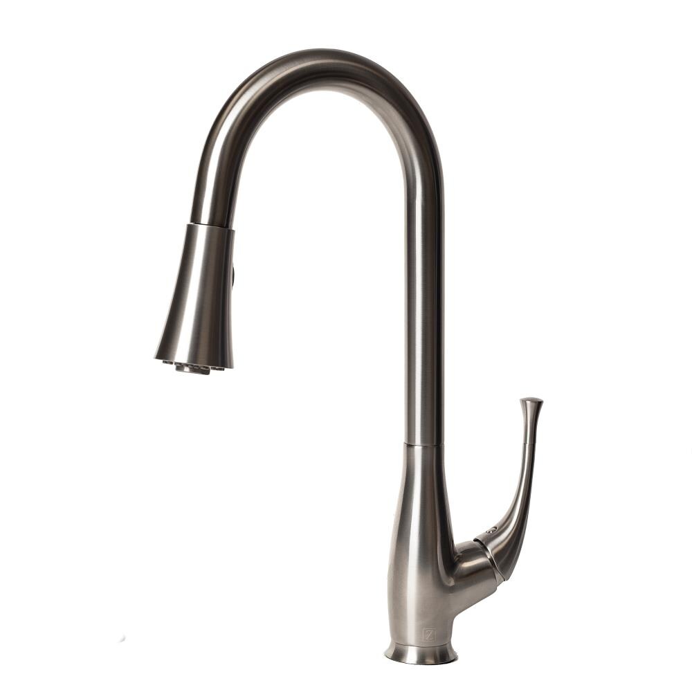 ZLINE KITCHEN & BATH CAS-KF-BN Castor kitchen faucet Stainless steel Single Handle Deck-mount Kitchen Faucet