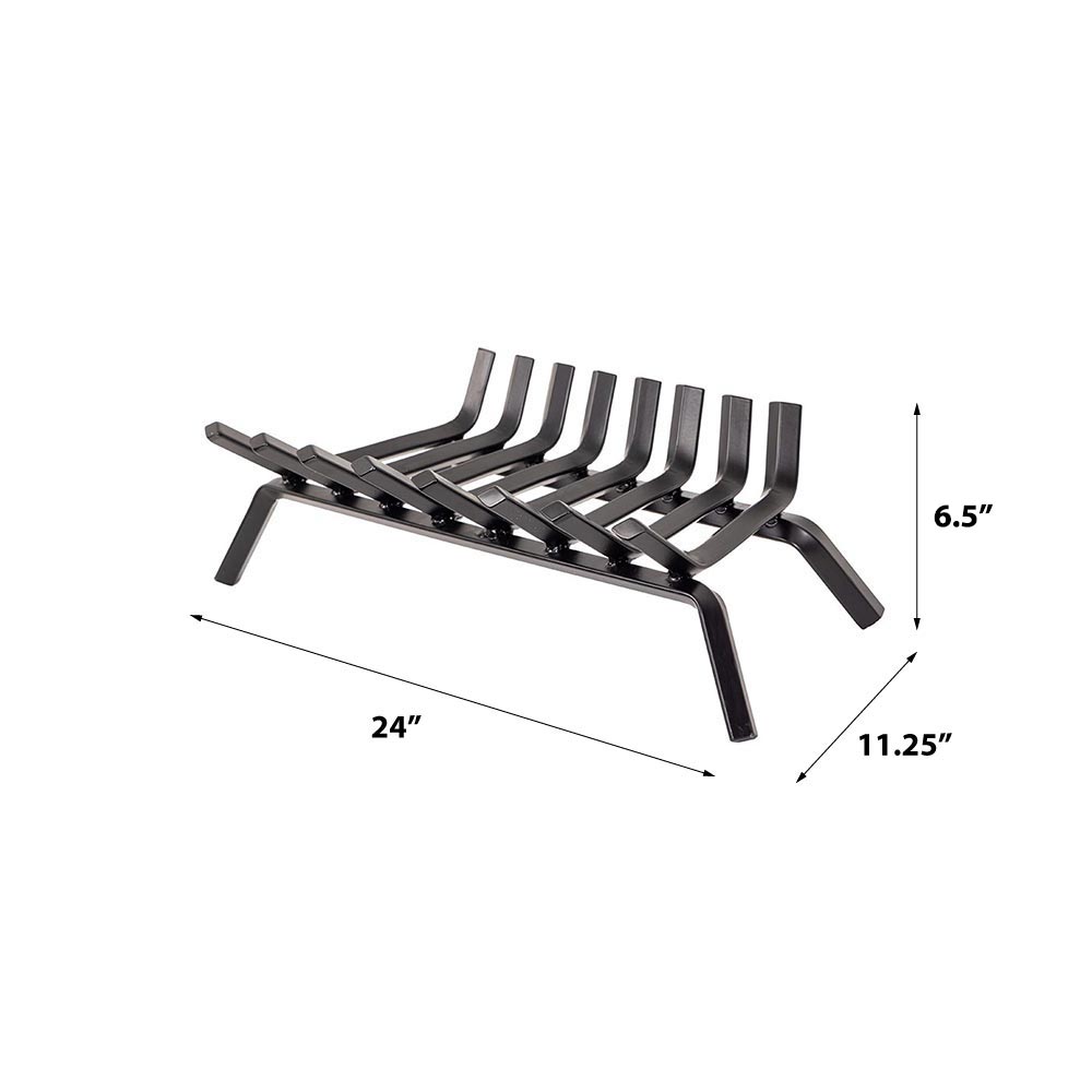 Country Living A00280BK Fireplace-Grates - View #3