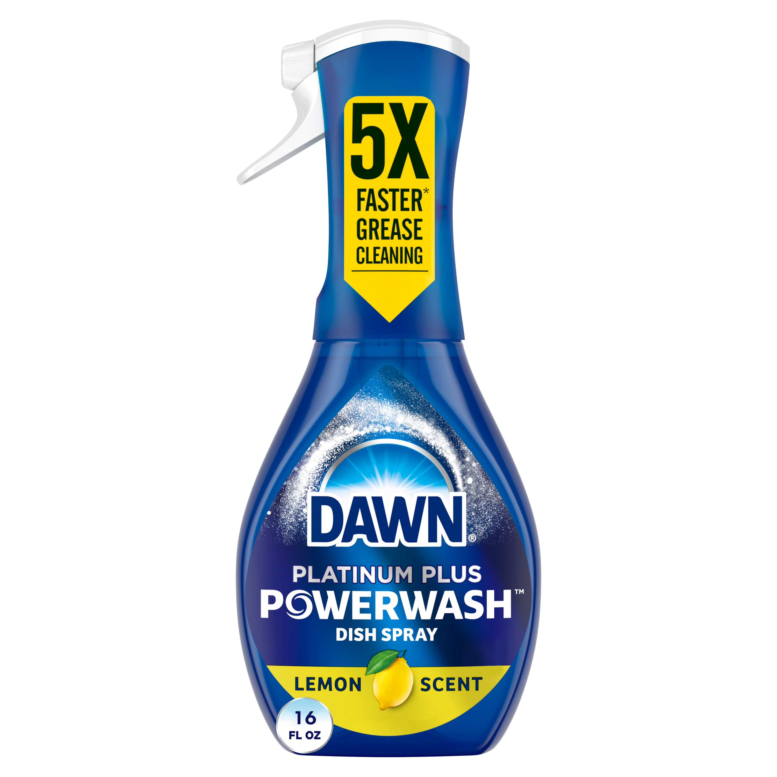 Dawn 3077209535 Platinum Plus Powerwash 16-fl oz Lemon Dish Soap