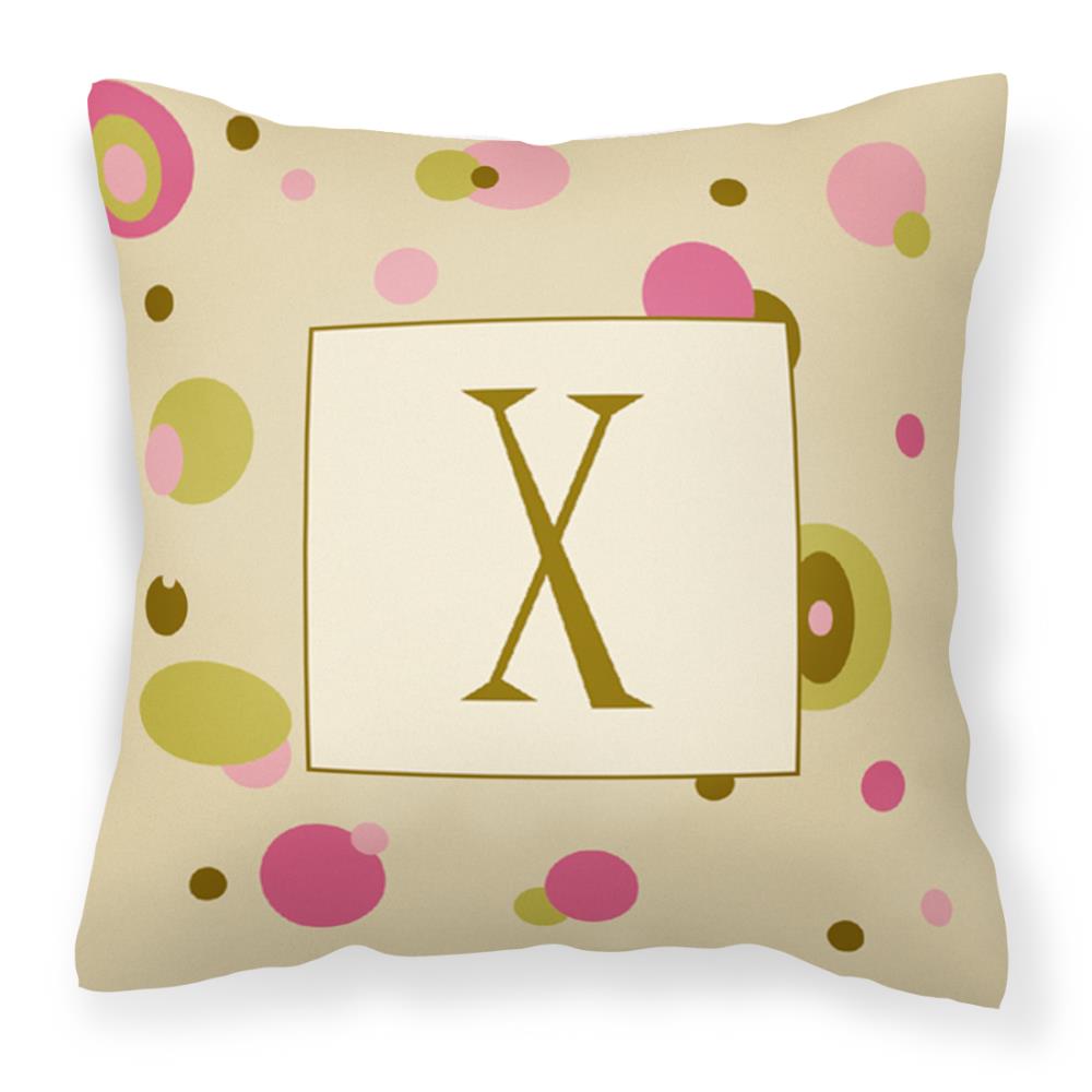 Caroline's Treasures CJ1004-XPW1414 Graphic Print Multicolor Square Throw Pillow