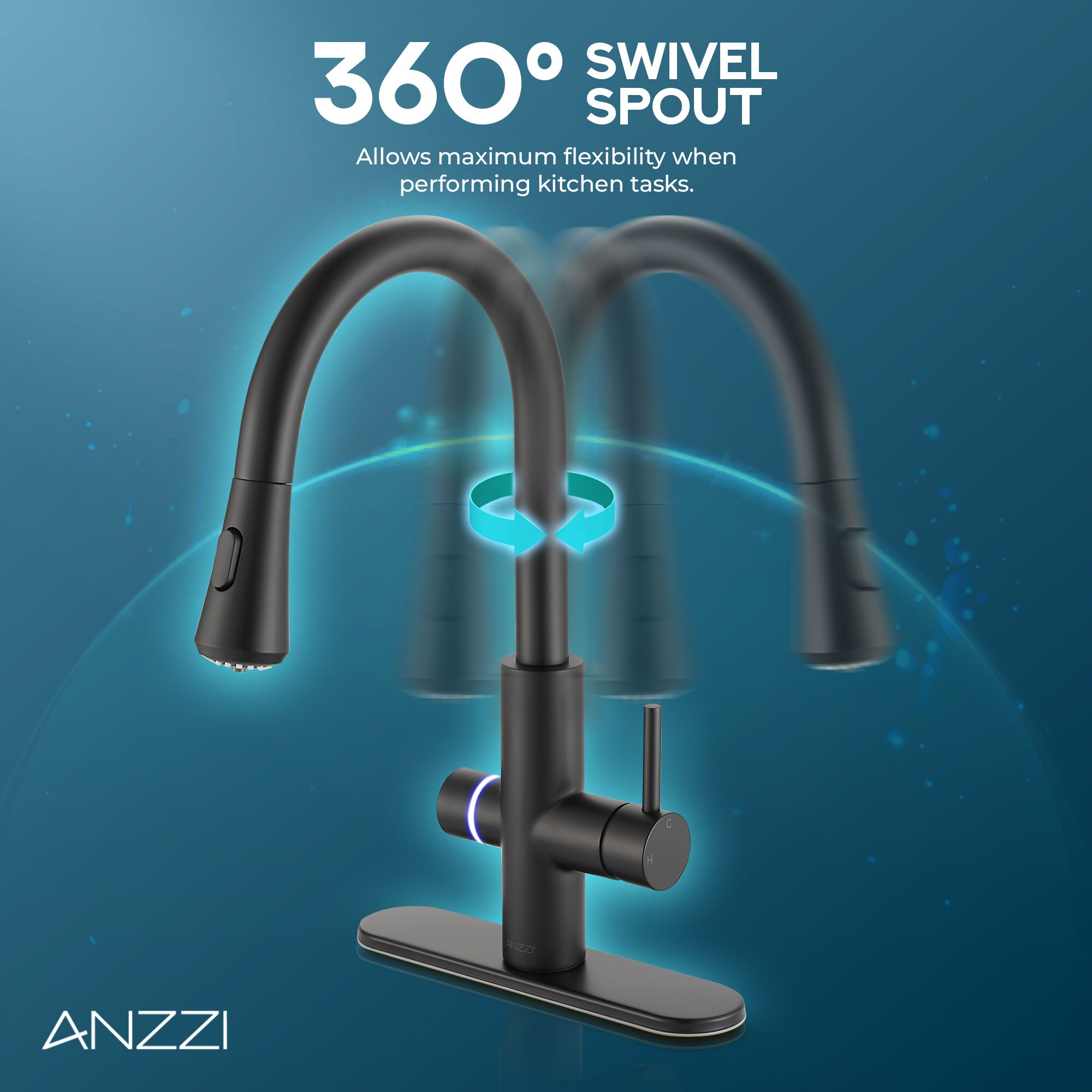 ANZZI KF-AZ401MB Kitchen-Faucets - View #9
