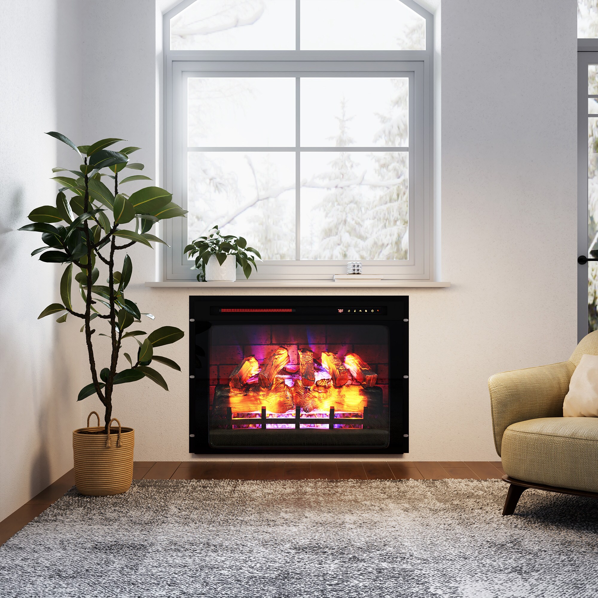 Clihome BL-ZHX-05-28 Electric-Fireplaces - View #3