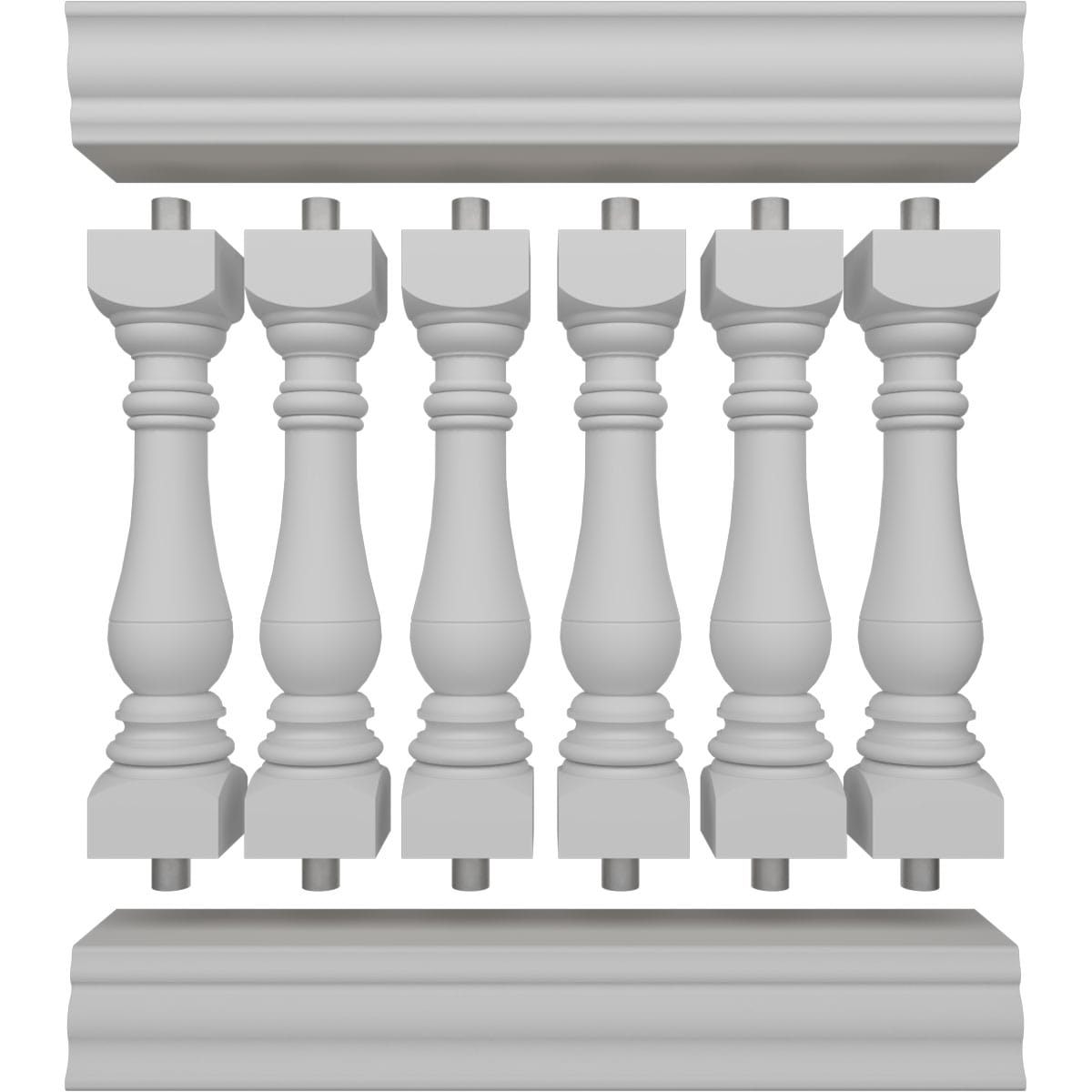 Ekena Millwork BALK38X036BRG railings - View #5