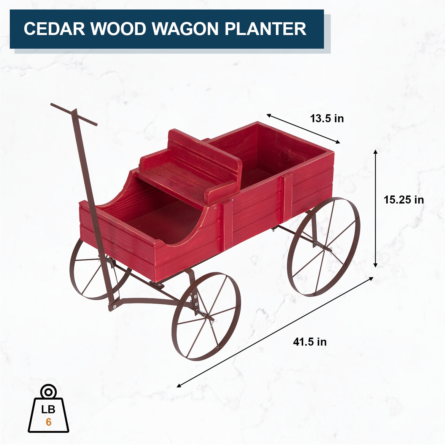 Shine Company 4941R Planter-Window-Box - View #3