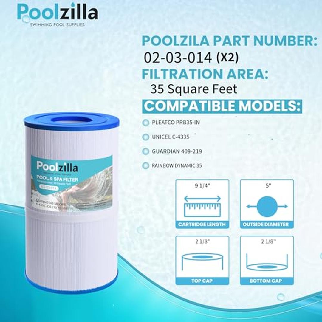 Poolzilla 02-03-014-2PK Pool-Filter-Skim-Sys-Parts - View #2