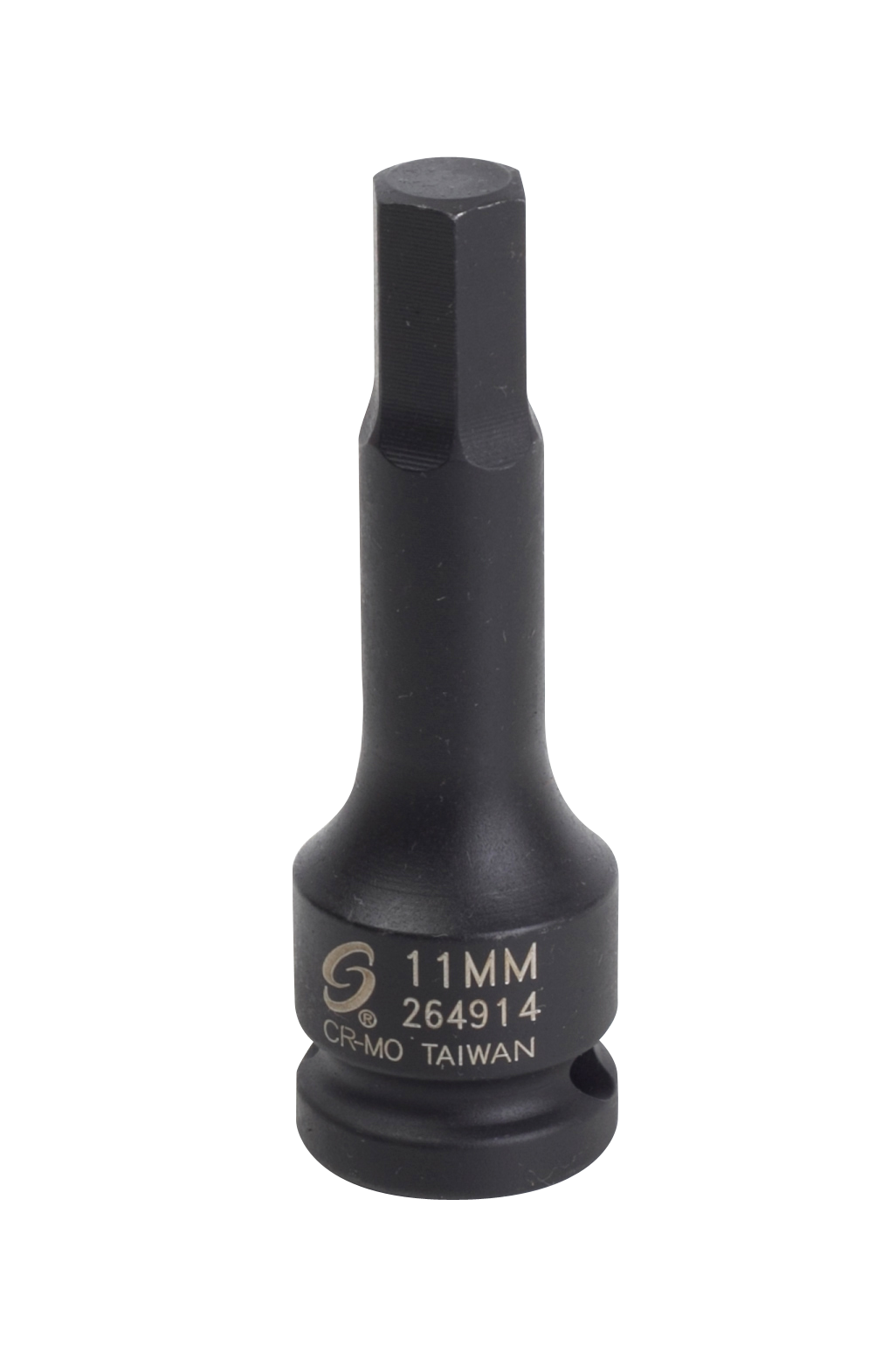 SUNEX TOOLS 264914 Metric 1/2-in Drive 11mm 6-point Impact Socket Individual