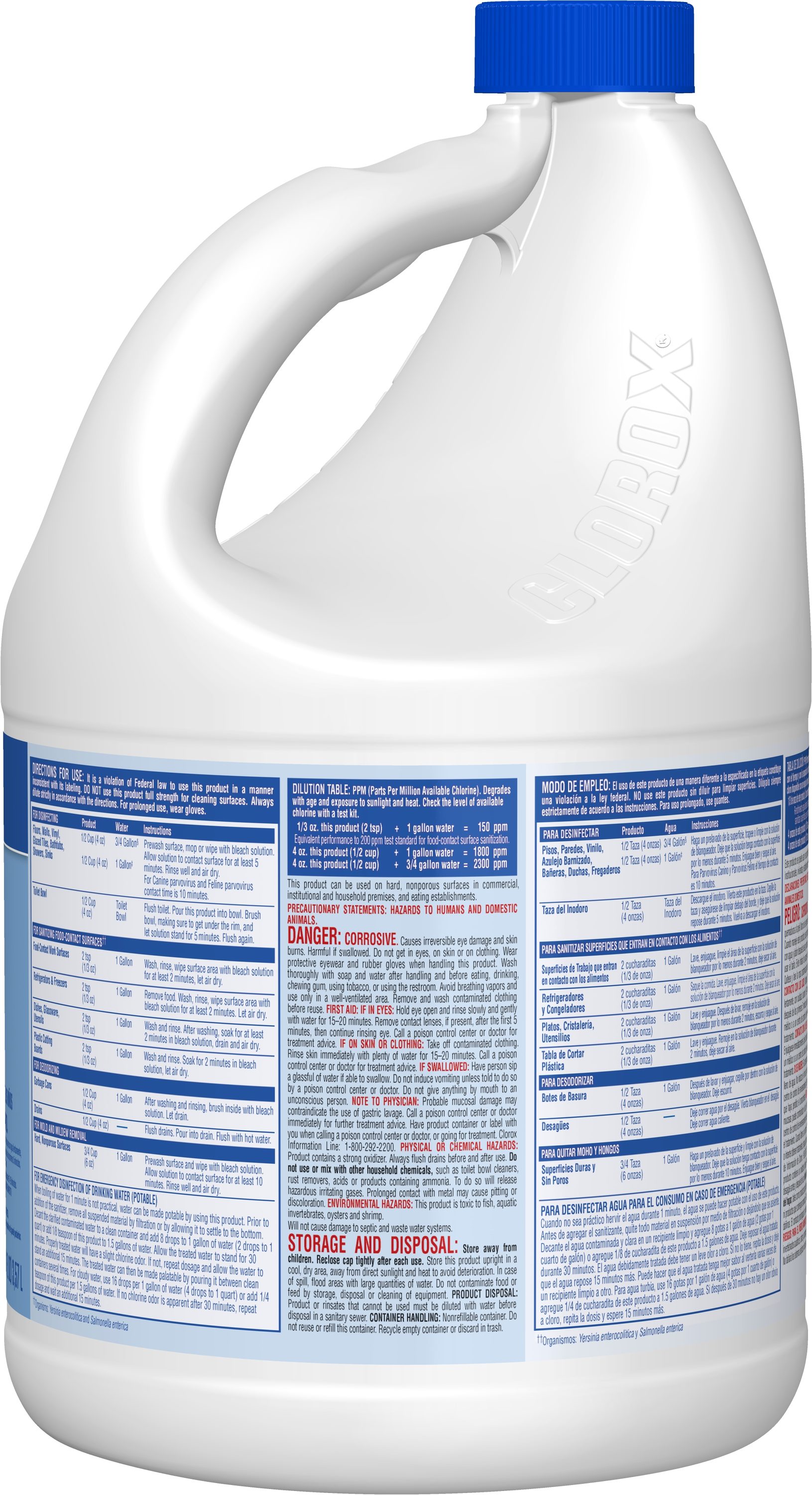 Clorox® Disinfecting Bleach with CLOROMAX® – Concentrated Formula