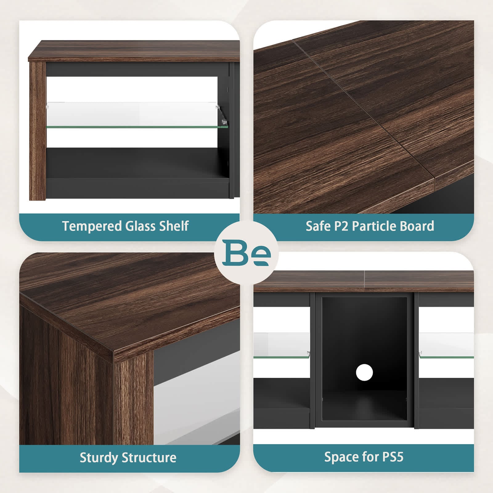 Bestier LOW-L1004160-WALT Tv-Stands - View #6