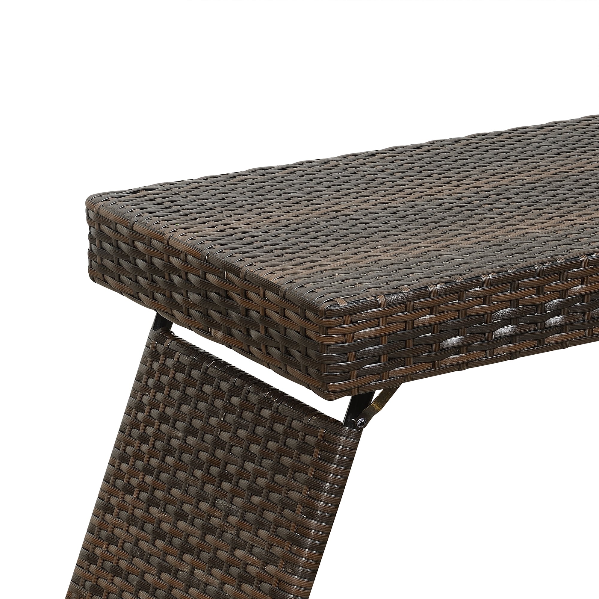 IHOMEadore MDWICKER TABLE-BROWN Coffee-Tables - View #5