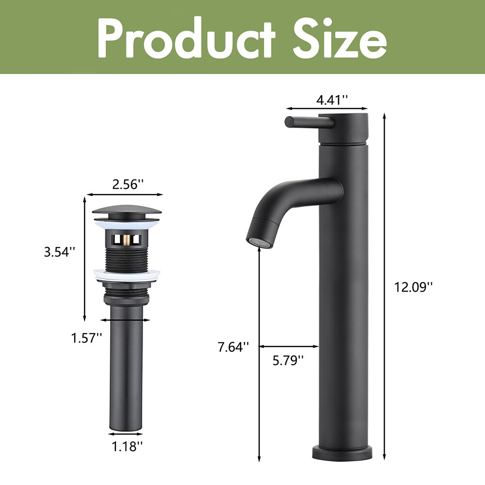 EQLOO B0236-MB Lavatory-Faucets - View #7