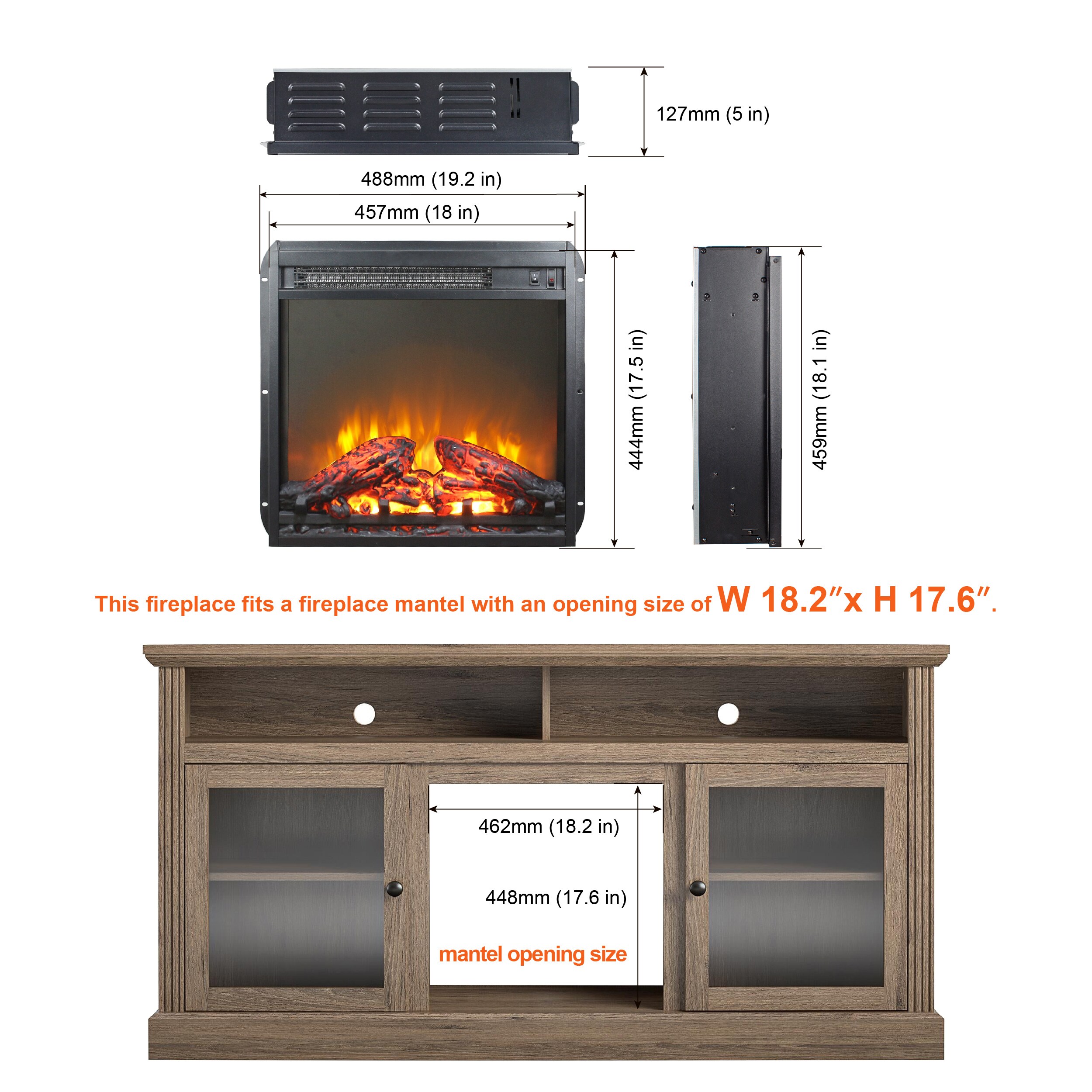 Tatayosi JL-69103307 Electric-Fireplace-Fireboxes - View #10