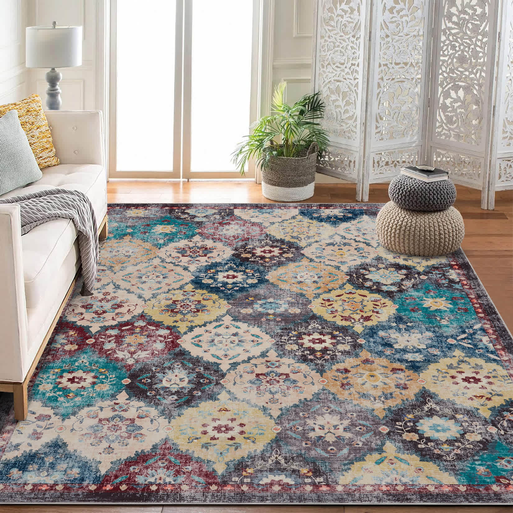 WhizMax PHO-3485PKFG-RB rugs - View #2