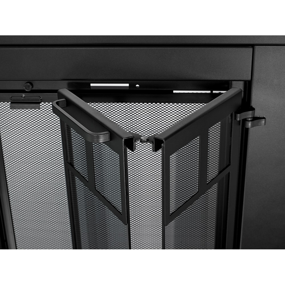 allen + roth FPDM504BLK Glass-Fireplace-Doors - View #8