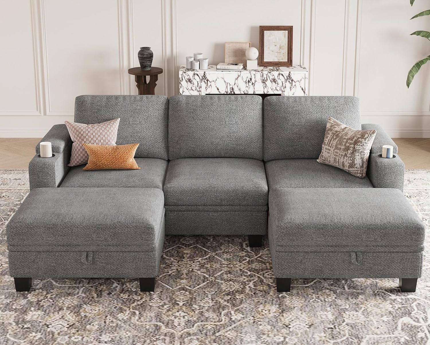 Belffin BF098-ABC2E-LGRAY futons - View #4