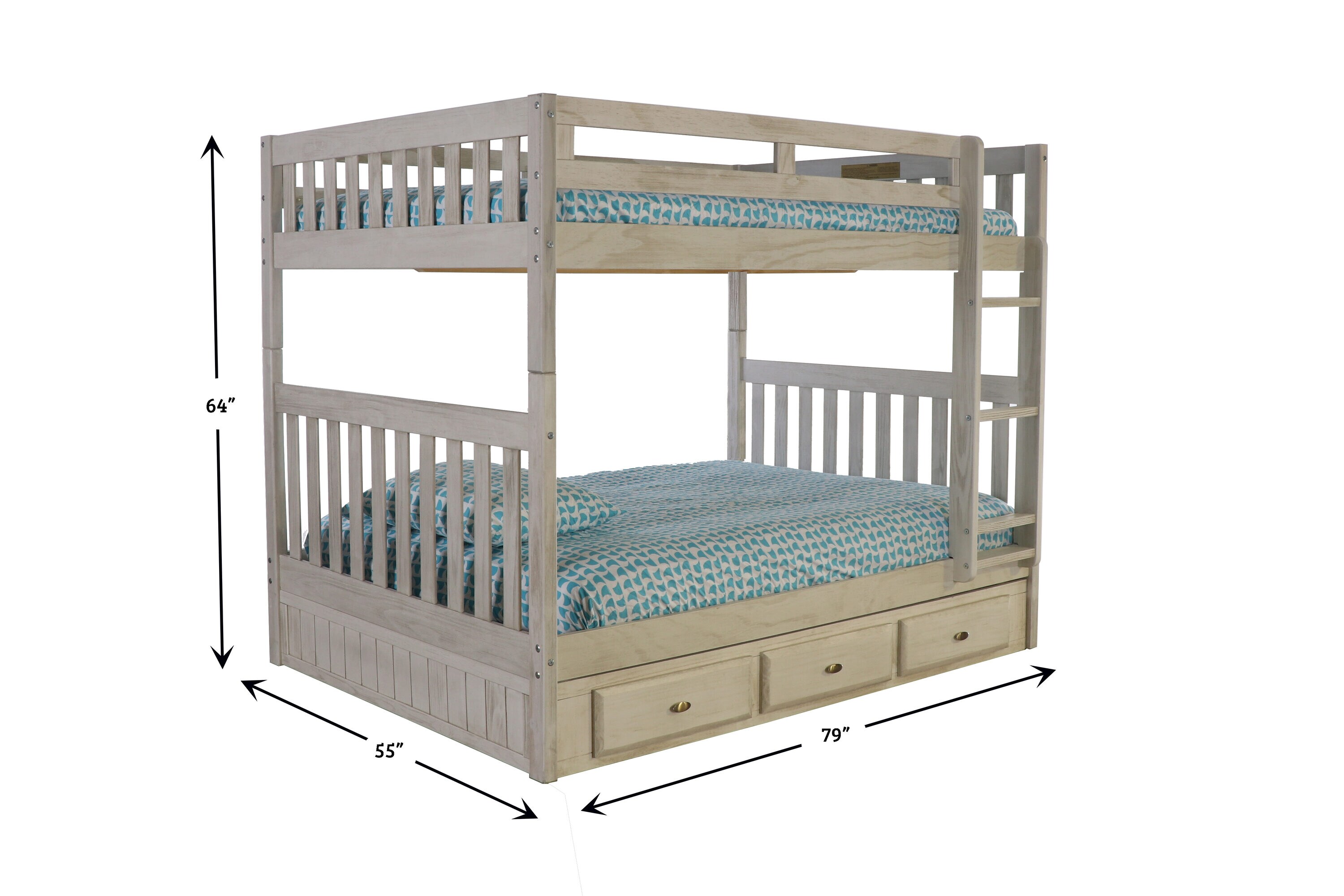 A Furniture Classics 85215K3-KD Bunk-Beds - View #3