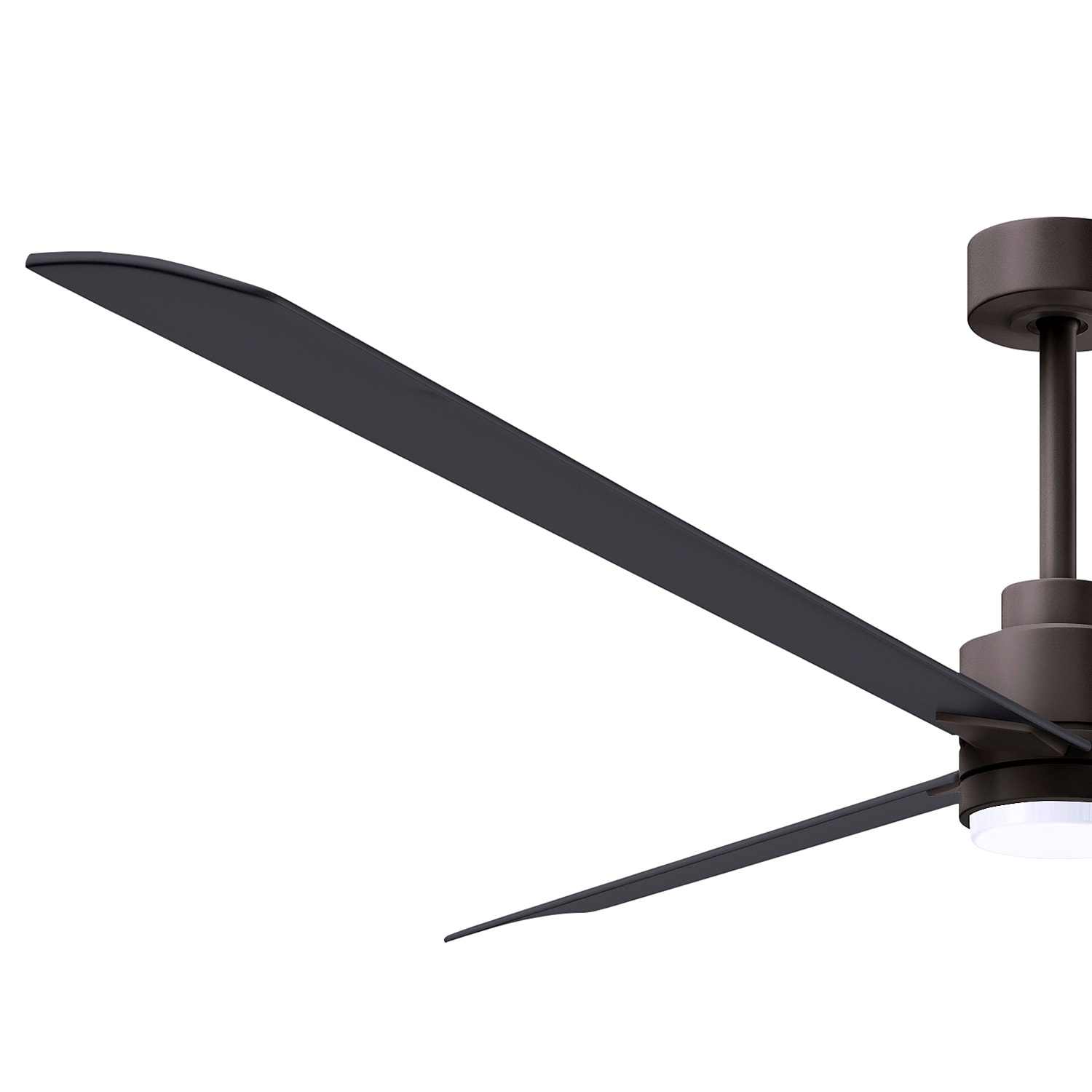 Alessandra 72'' Textured Bronze LED Ceiling Fan with Remote