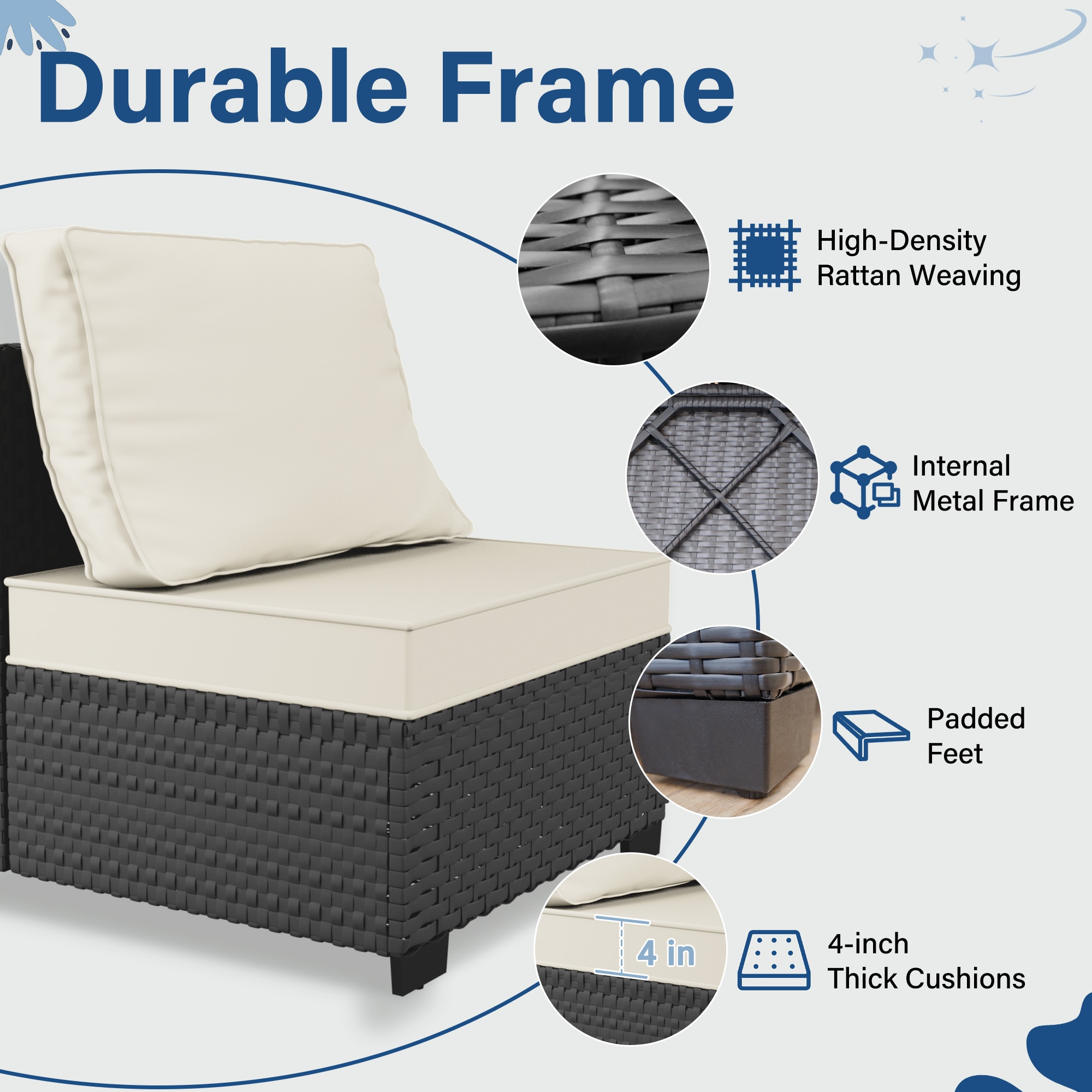Ark Design 4170259388429 Patio-Sofas-Daybeds - View #5