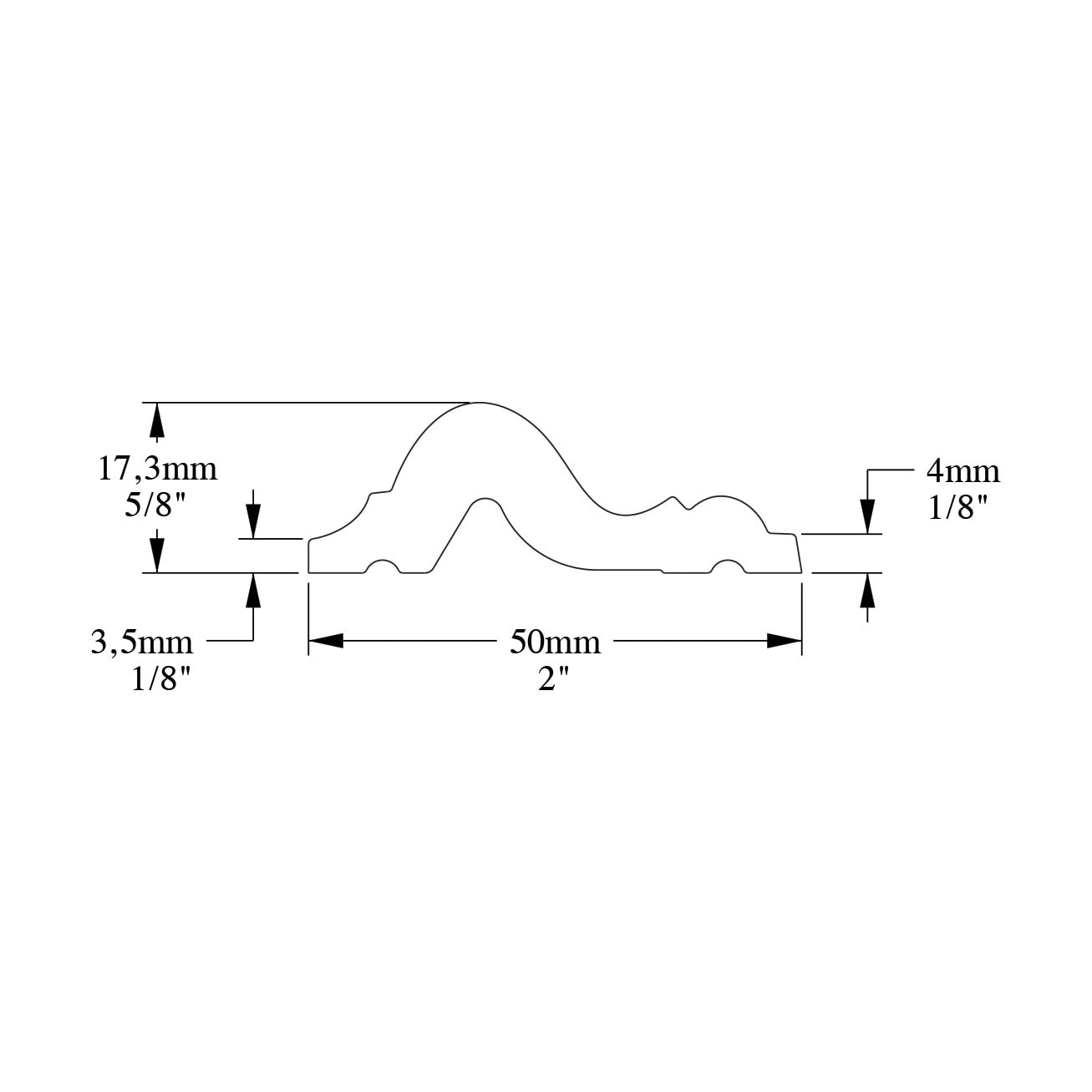 Orac Decor PX175-10PACK Wall-Panel-Moulding - View #2