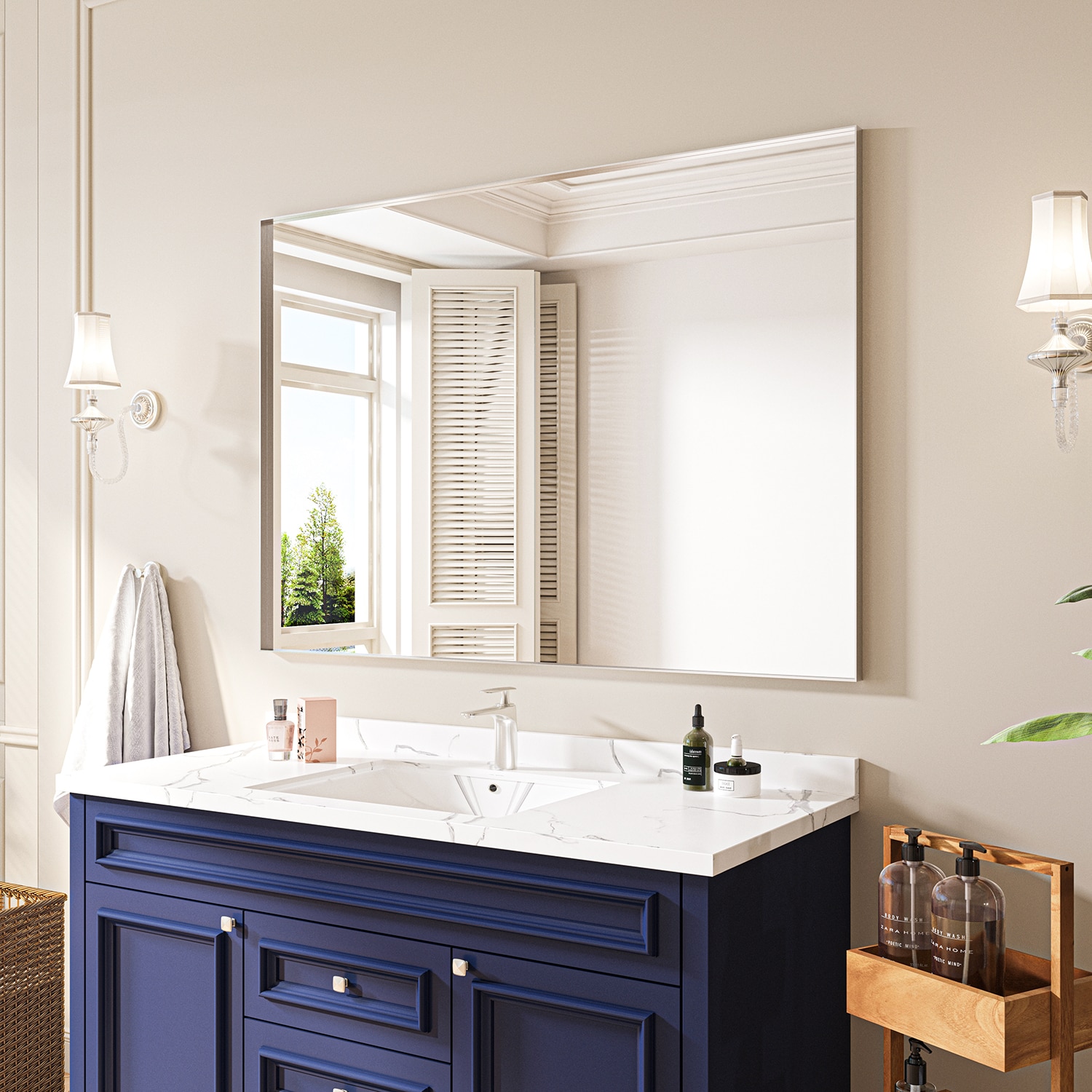 waterpar WPLO-2165 Framed-Bath-Mirrors - View #3