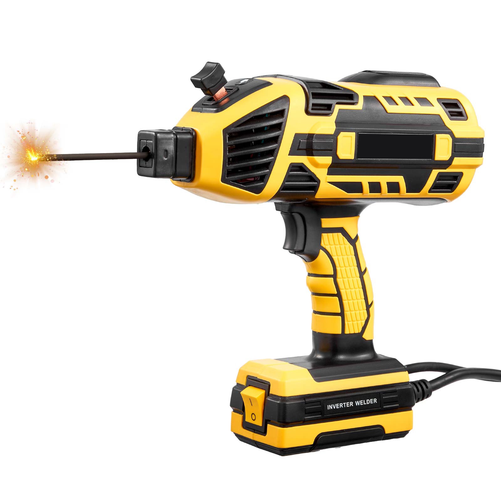 VEVOR Portable Handheld Welding Machine 20-120A Portable ARC Welder with 5-Level Current Adjustment  and IGBT Inverter 110V Handheld Stick Welder with Hot Start Function Fit for 1/16in-1/8in Welding Rods