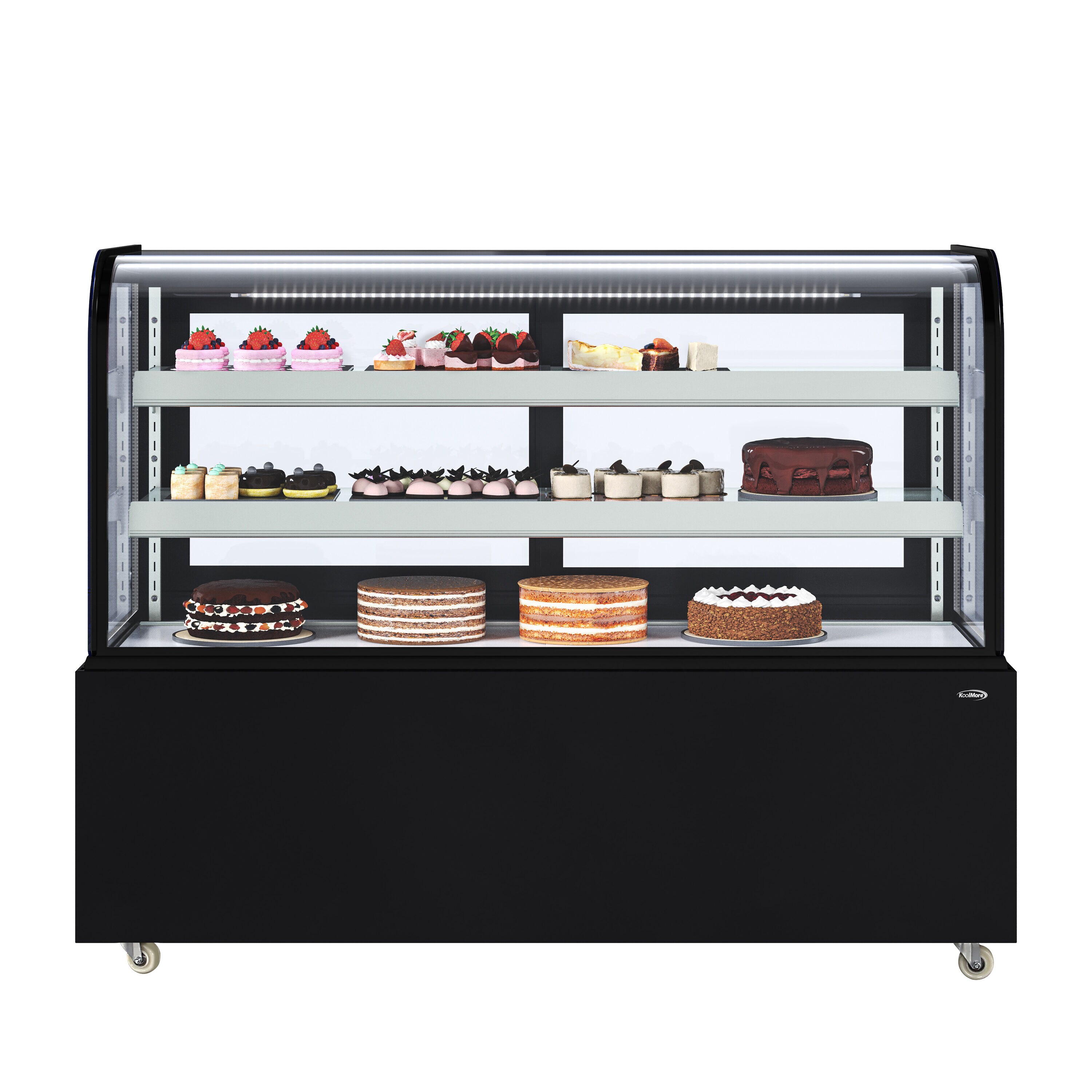 KoolMore LOW-KM-CDHF-17C-BK Commercial-Refrigerators - View #4