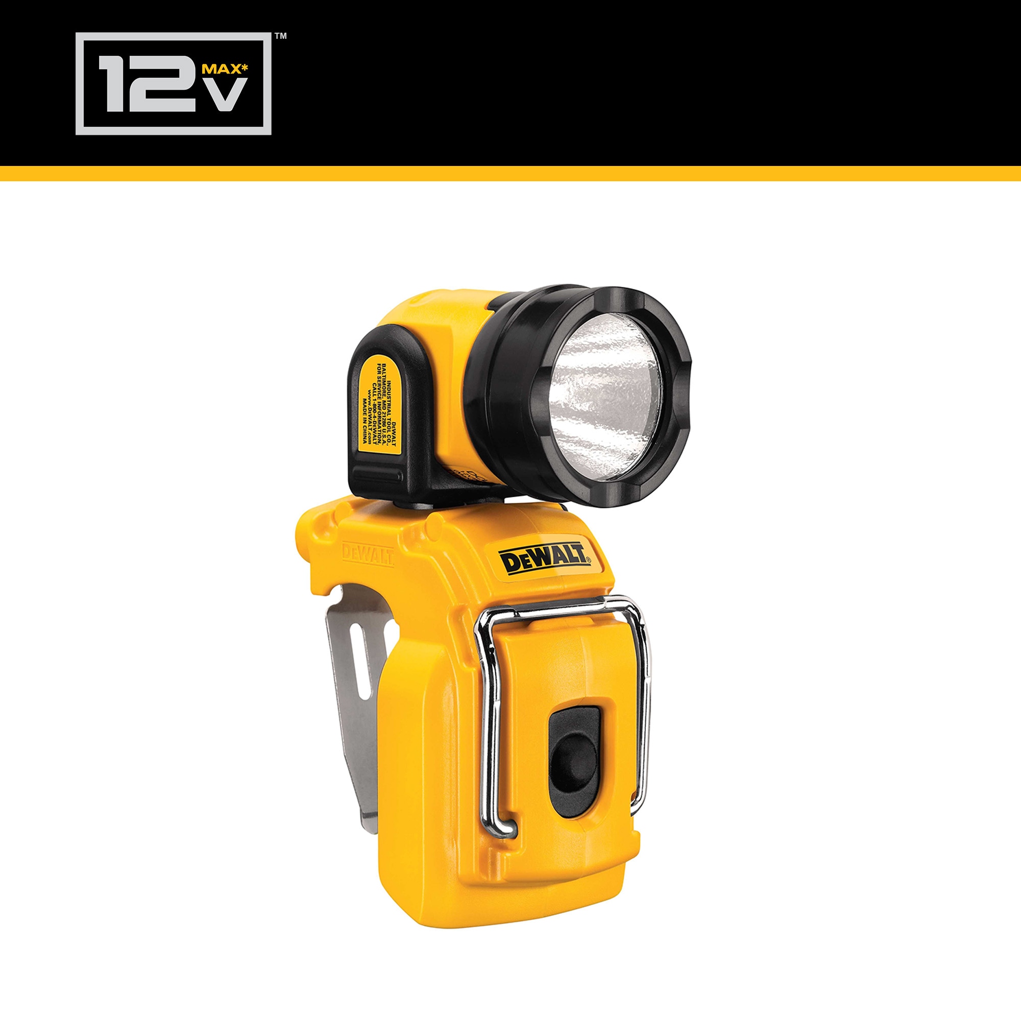 DEWALT 12 volt Max Lithium Ion li ion Cordless 130 Lumen LED