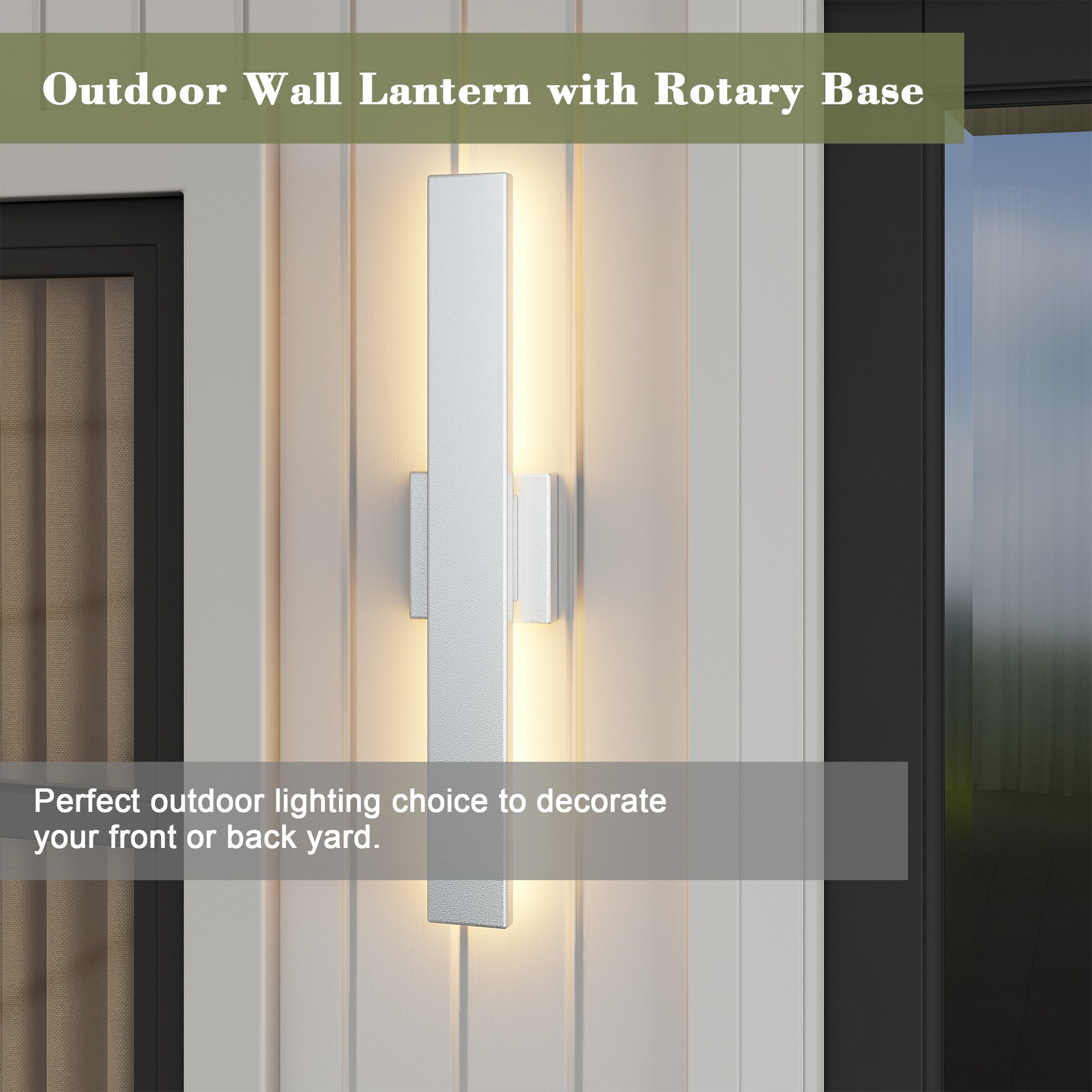 Dreamsidea LS-10006WH-M Outdoor-Wall-Lighting - View #5