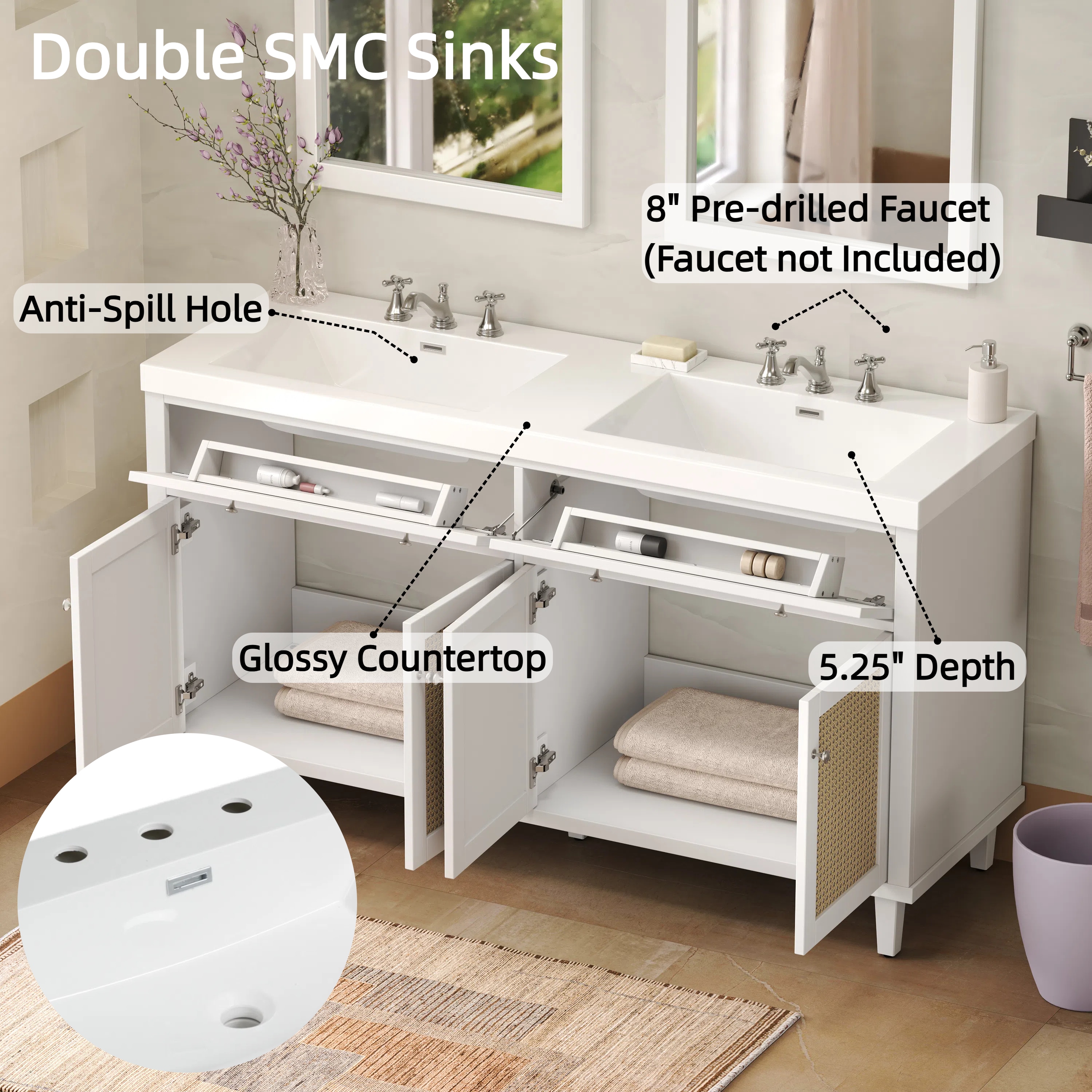AAZJ NHC-N817P296140W Bath-Vanity-Combo - View #5