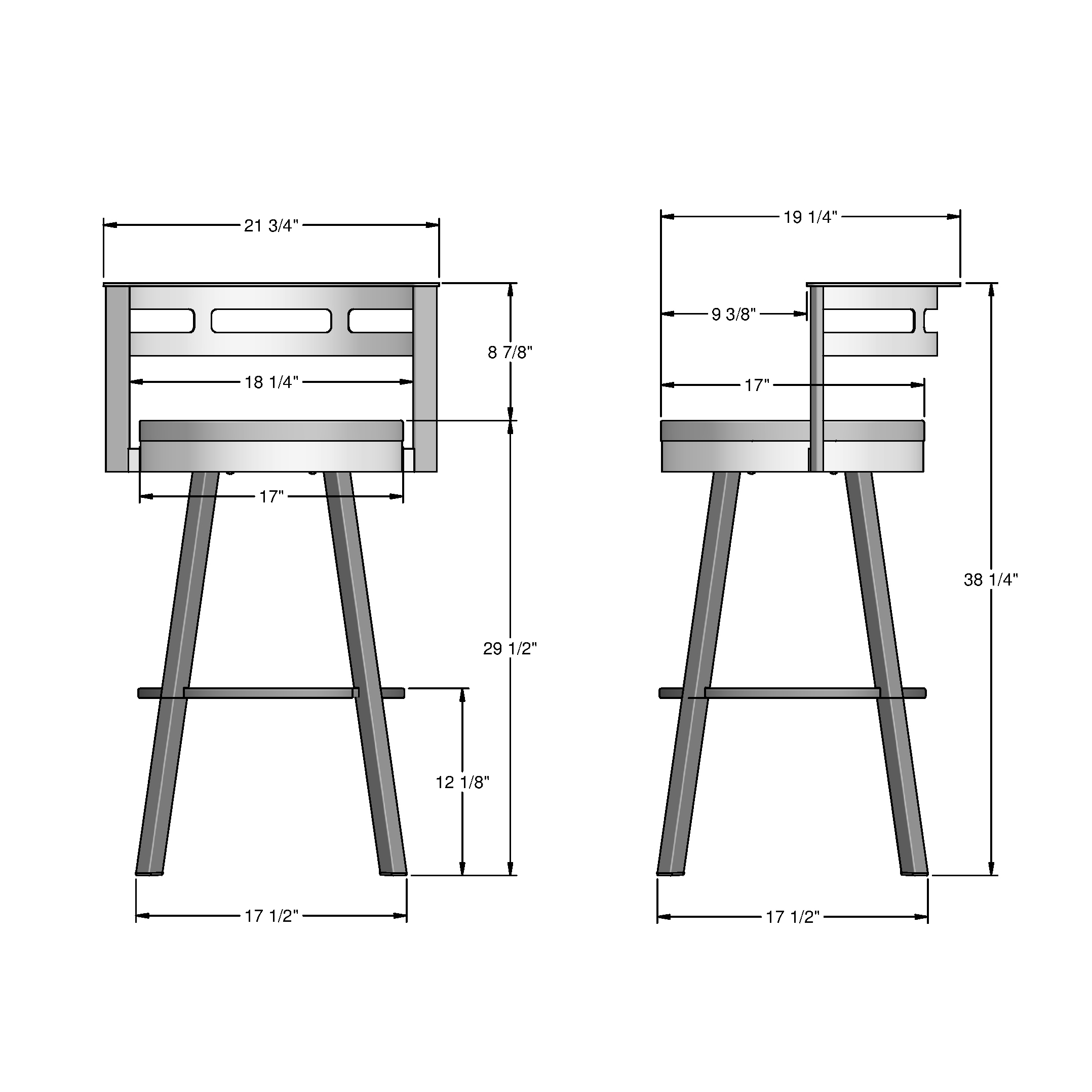 Amisco 41243-30WE/1B2484 stools - View #7