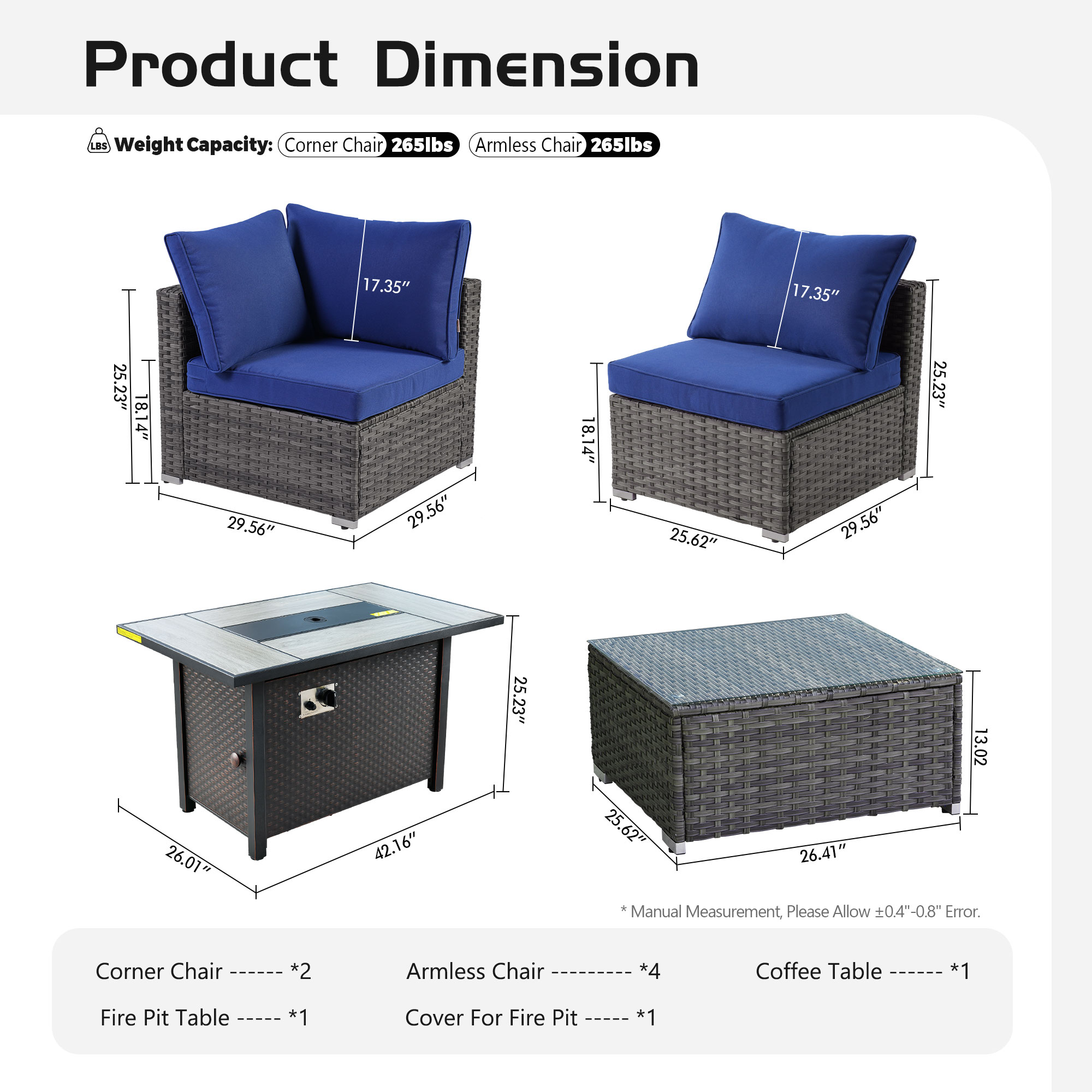 Pouuin SYZHOP705 Patio-Sofas-Daybeds - View #2