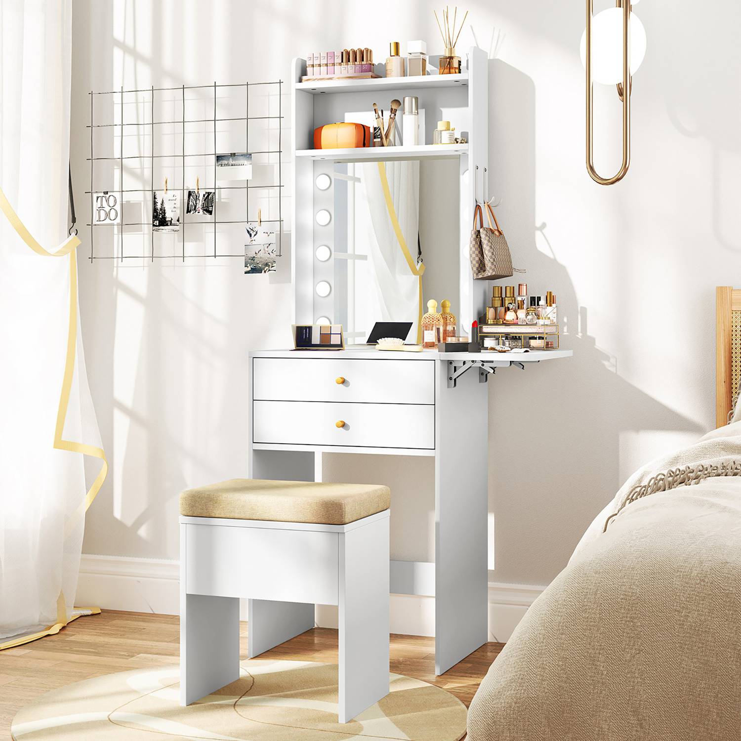 Costway CSHY003132 Bedroom-Vanities - View #2