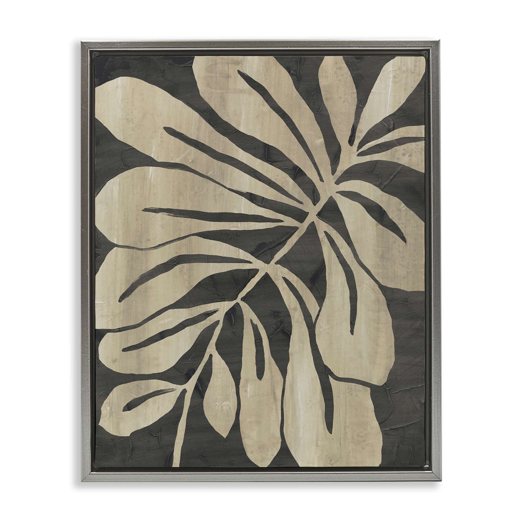 Stupell Industries BS-356-FFL-16X20 Natural Leaf Impression Floating Frame design by June Erica Vess