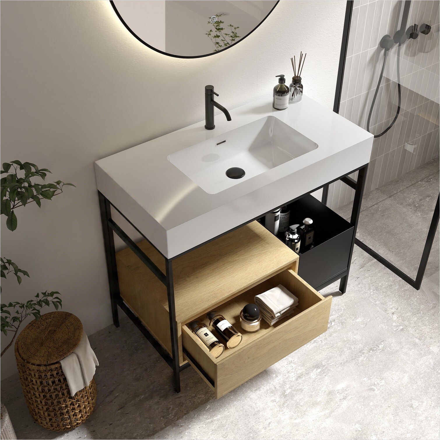 Naturefalls STYD7K8ZAJ2Y Bath-Vanity-Combo - View #7