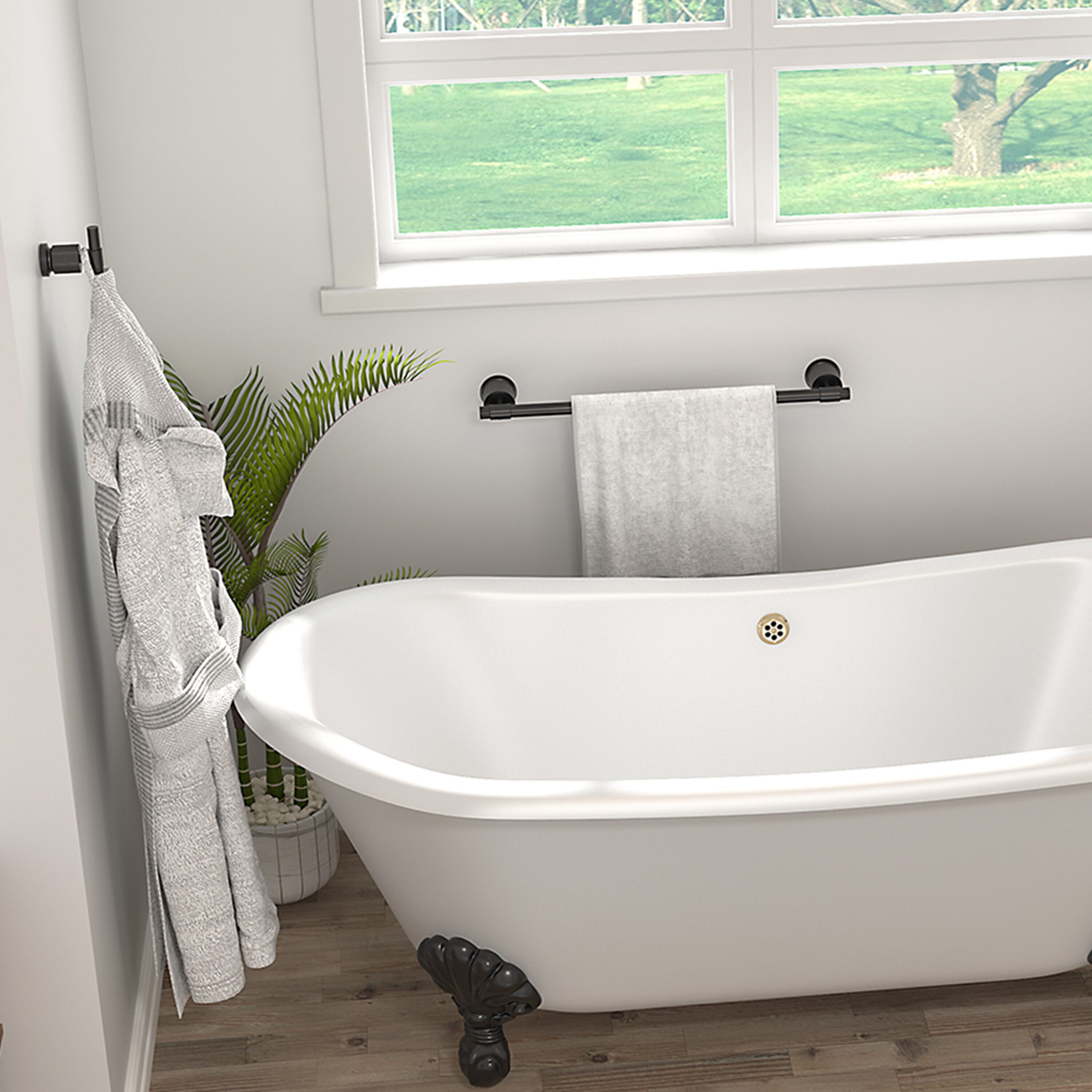 FORIOUS LL19011B4C Decorative-Bath-Hardware-Kits - View #10
