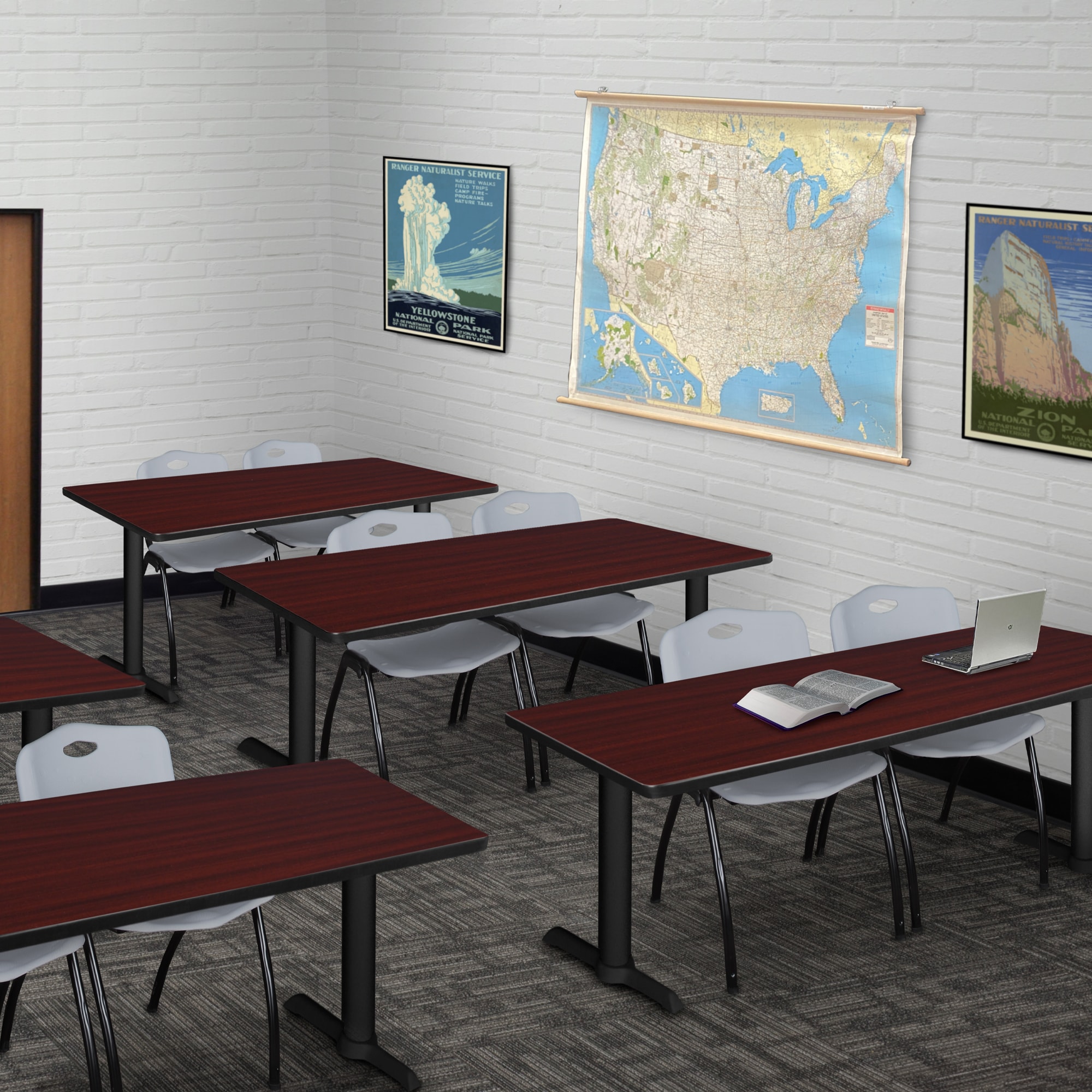 Regency MTRCT7224MH47GY Office-Tables - View #9