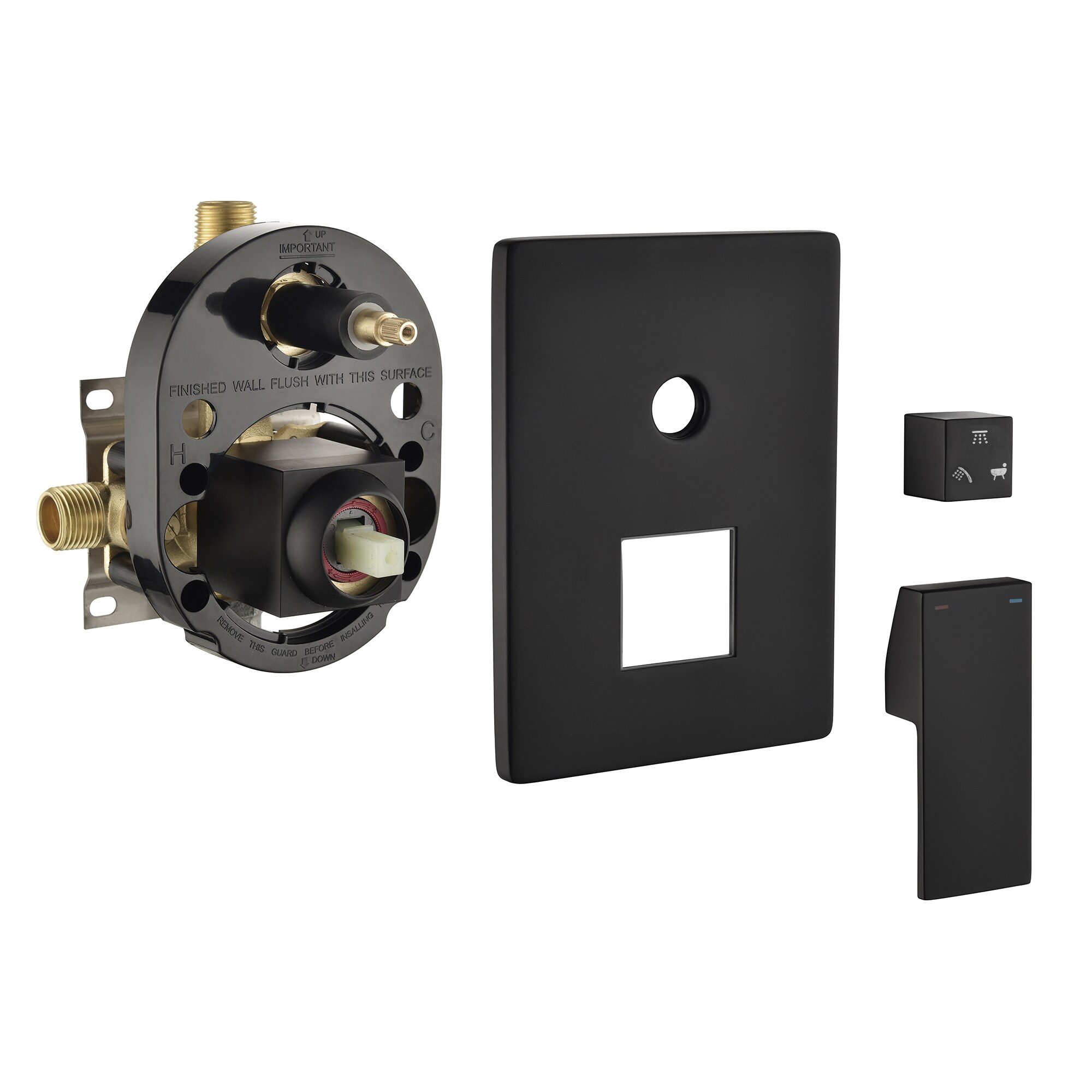 WELLFOR WA6001MB Showerhead-Bar-Panels - View #9