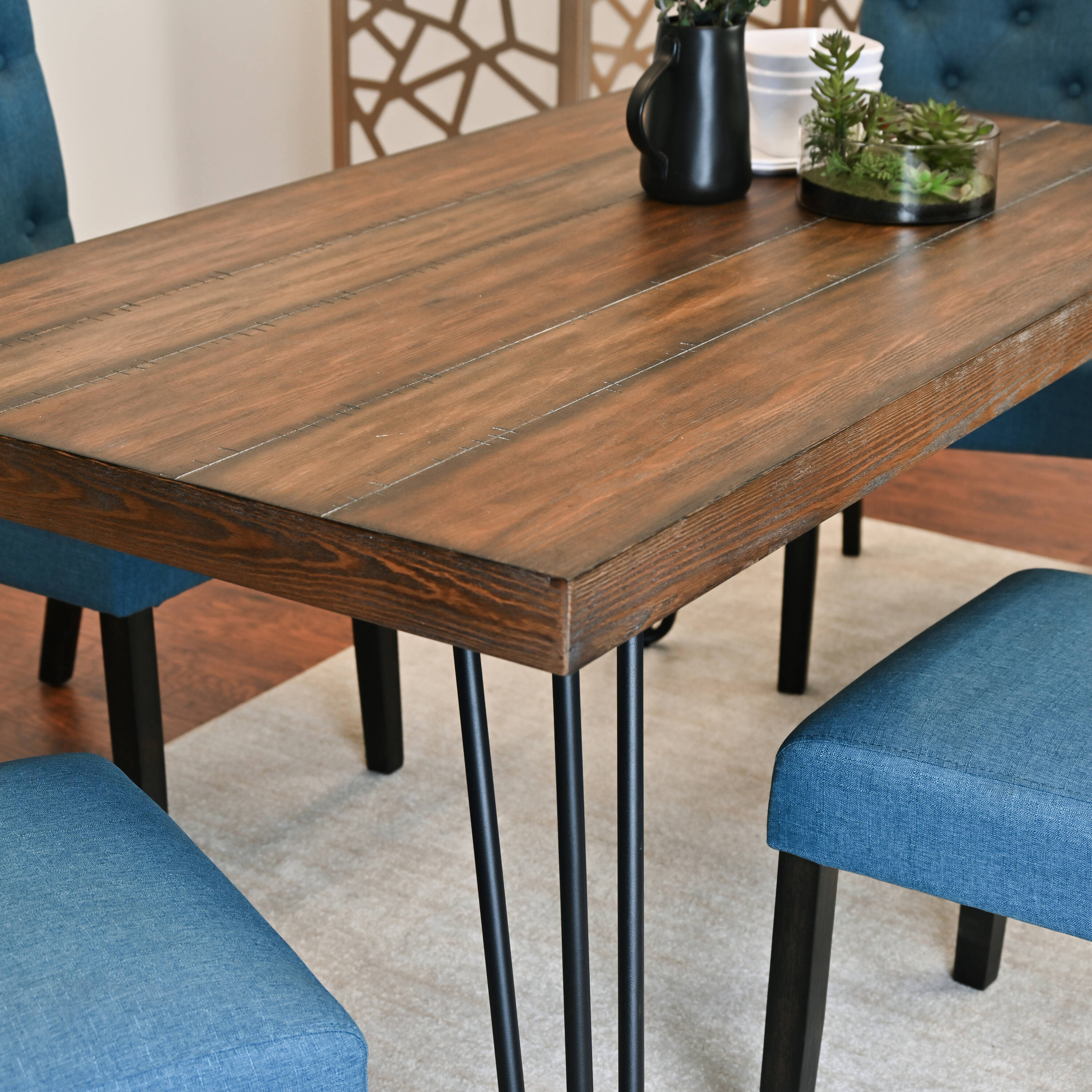 Roundhill Furniture T8741-C361BUX2-CB874 Dining-Sets - View #8