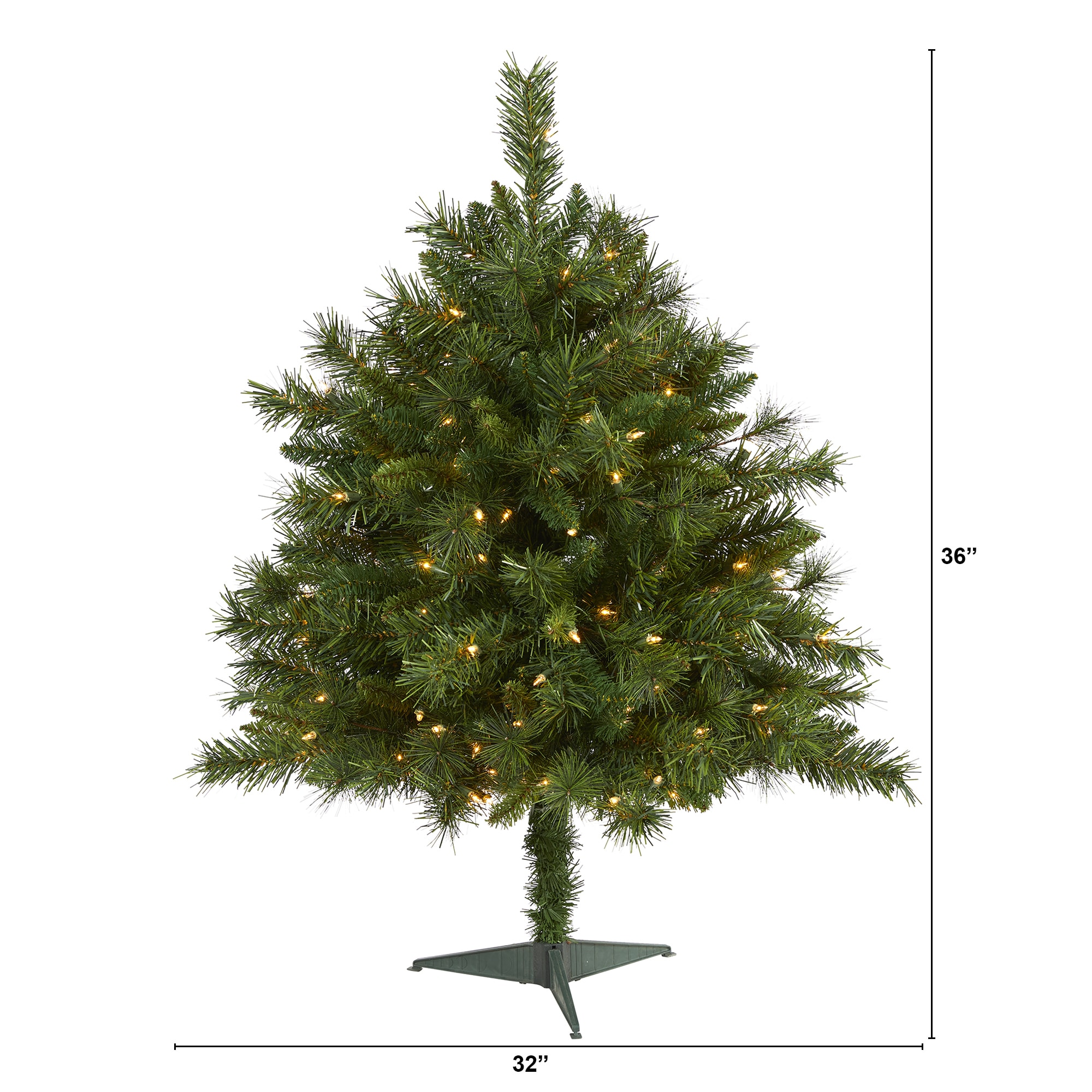 Nearly Natural T1927 Artificial-Christmas-Trees - View #3