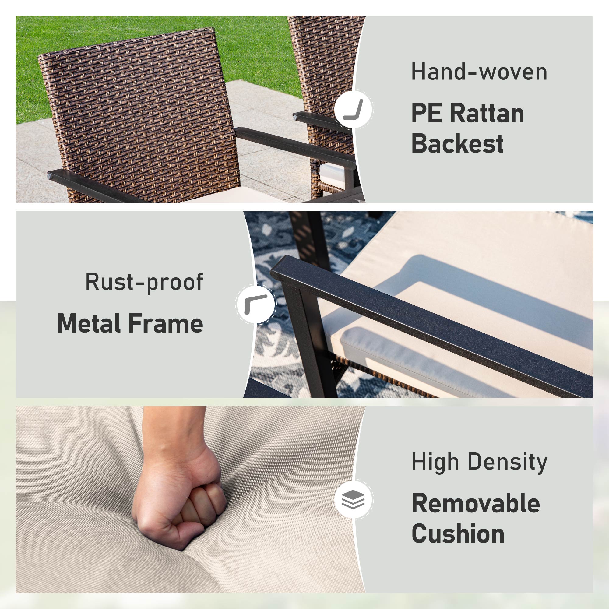 Sunshine Valley TC5-350-060-01 Patio-Dining-Sets - View #7