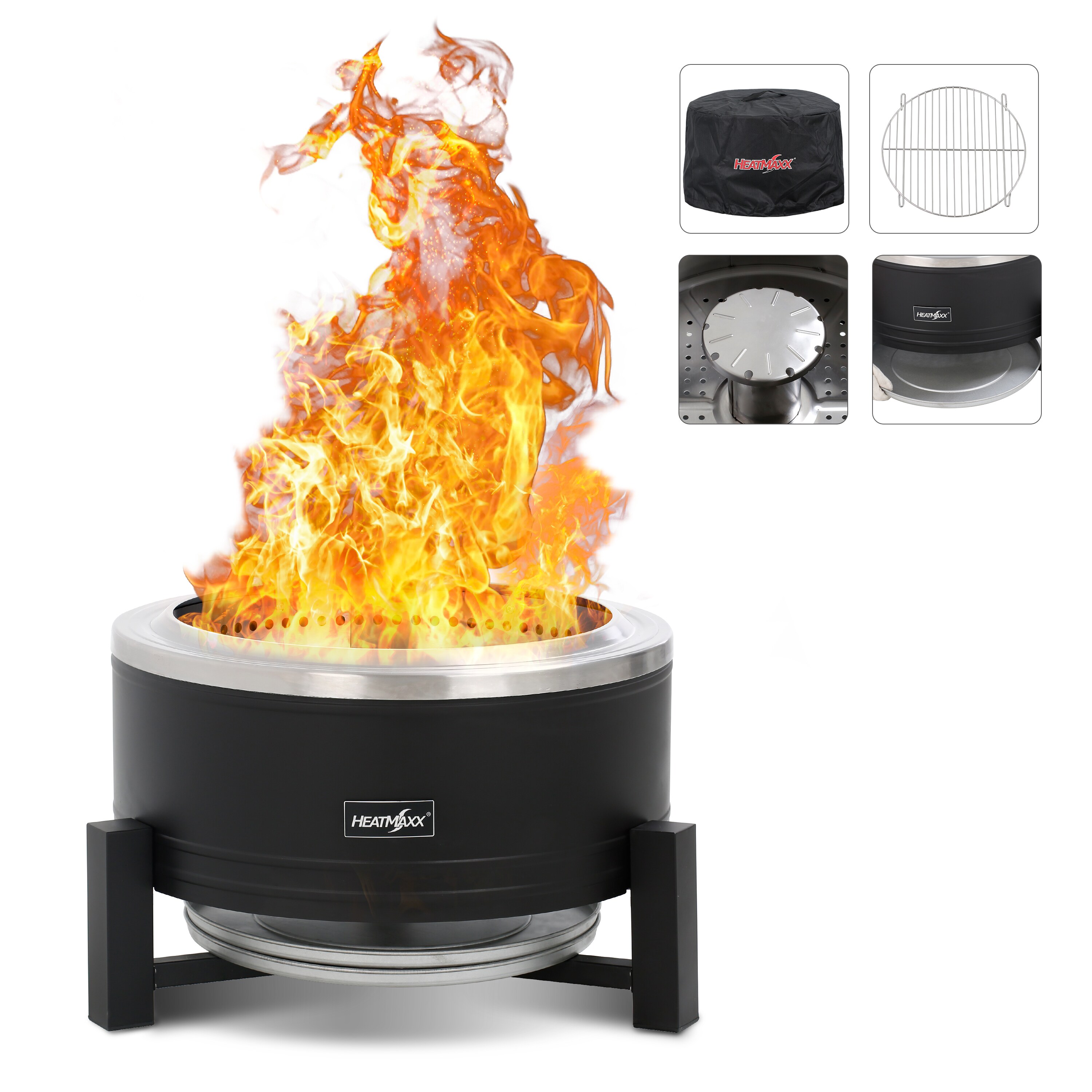 HEATMAXX SRFP12119R Outdoor-Wood-Burning-Fireplaces - View #13