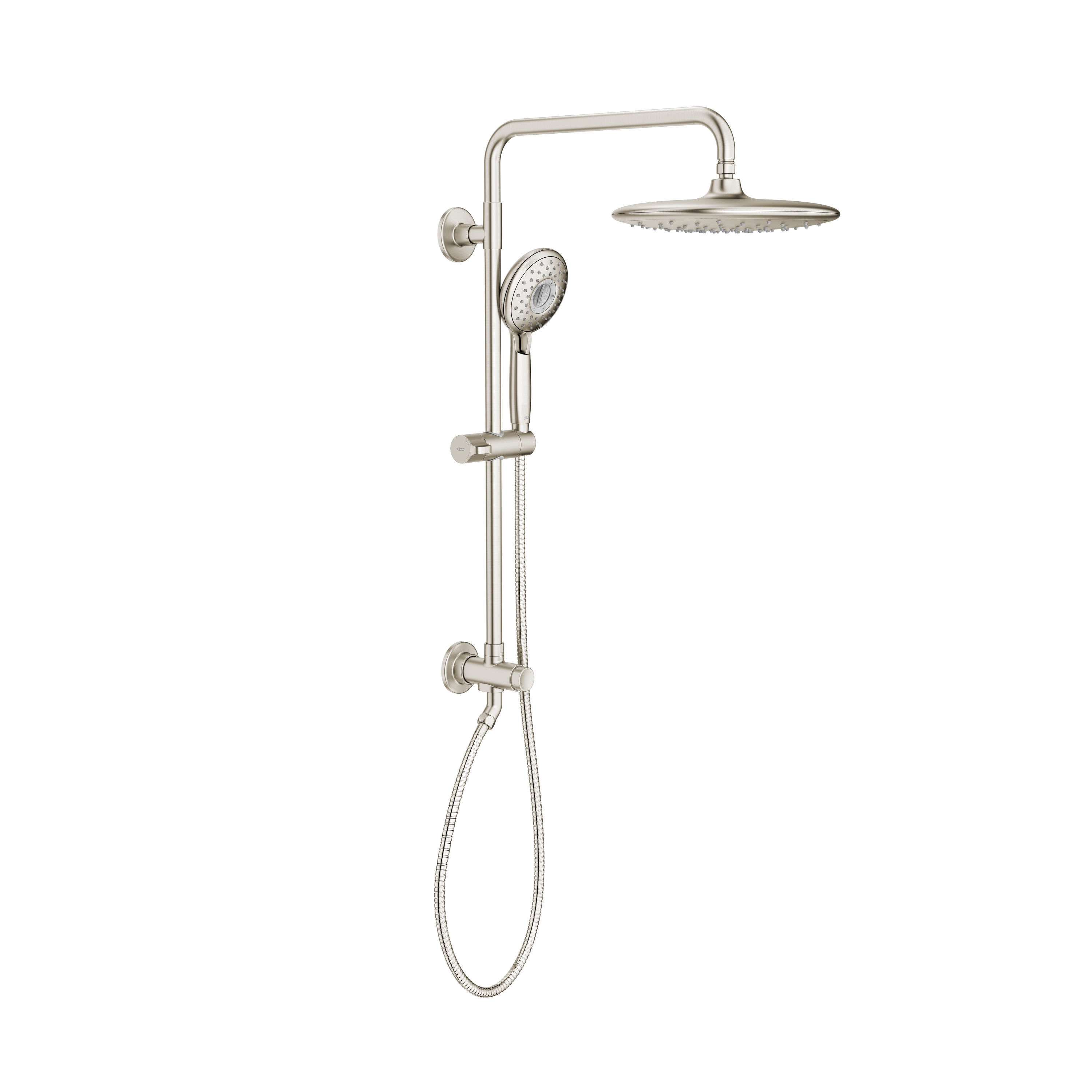 American Standard Spectra Versa Brushed Nickel Shower Bar System at ...